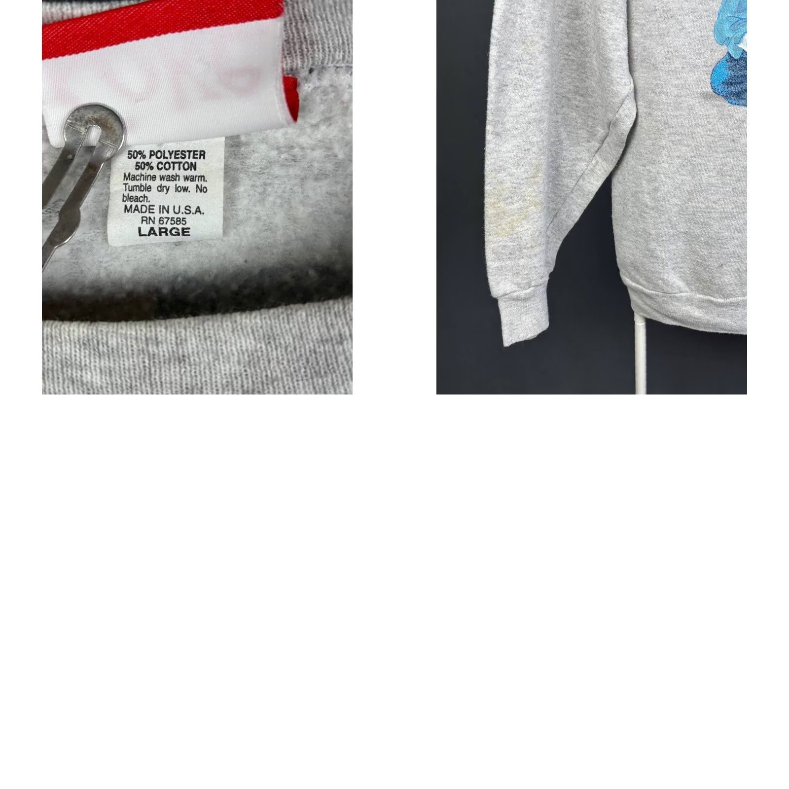 Vintage Vintage Coca-Cola Polar Bear Made in USA Sweatshirt Size L VTG 1996 Size US L / EU 52-54 / 3 - 8 Thumbnail