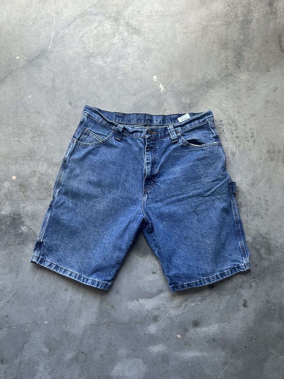 Wrangler Vintage Wrangler Carpenter Denim Shorts Size US 36 / EU 52 - 1 Thumbnail