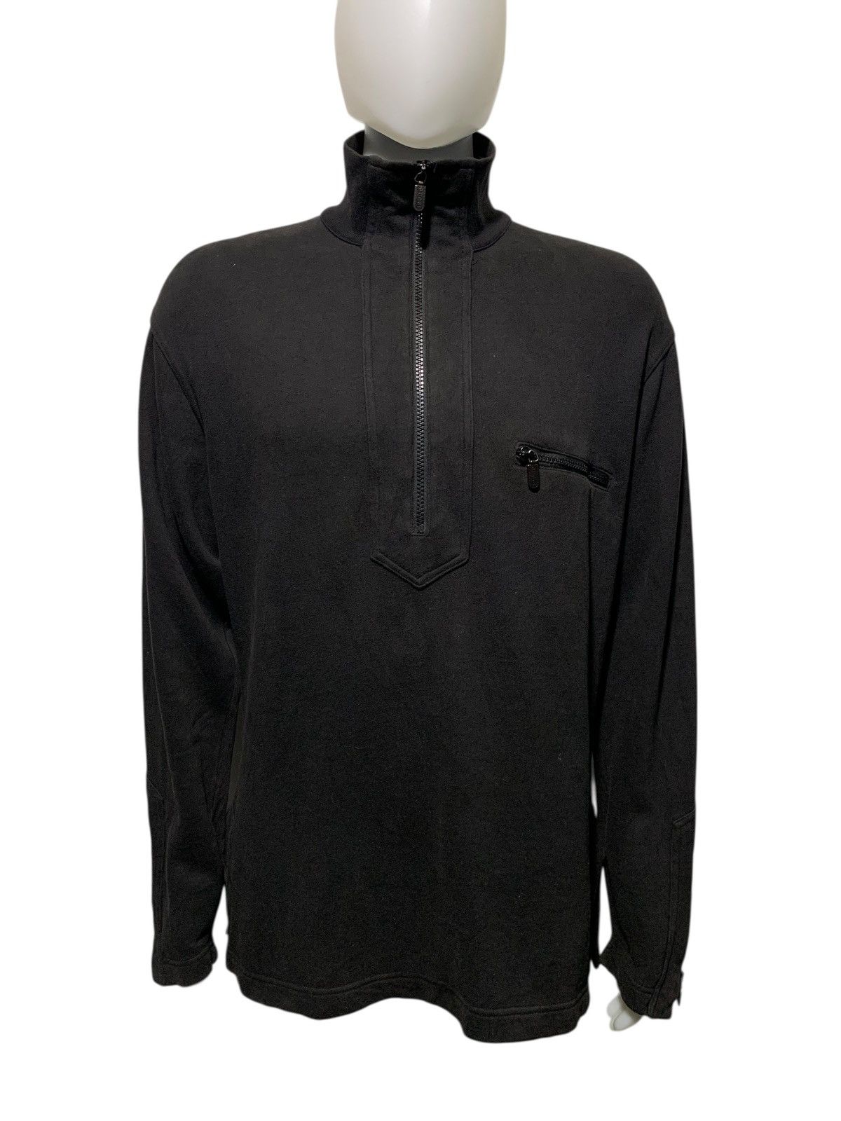 Gucci Rare 1990s Gucci Tom Ford era multi zip faded sweatshirt Size US M / EU 48-50 / 2 - 2 Thumbnail