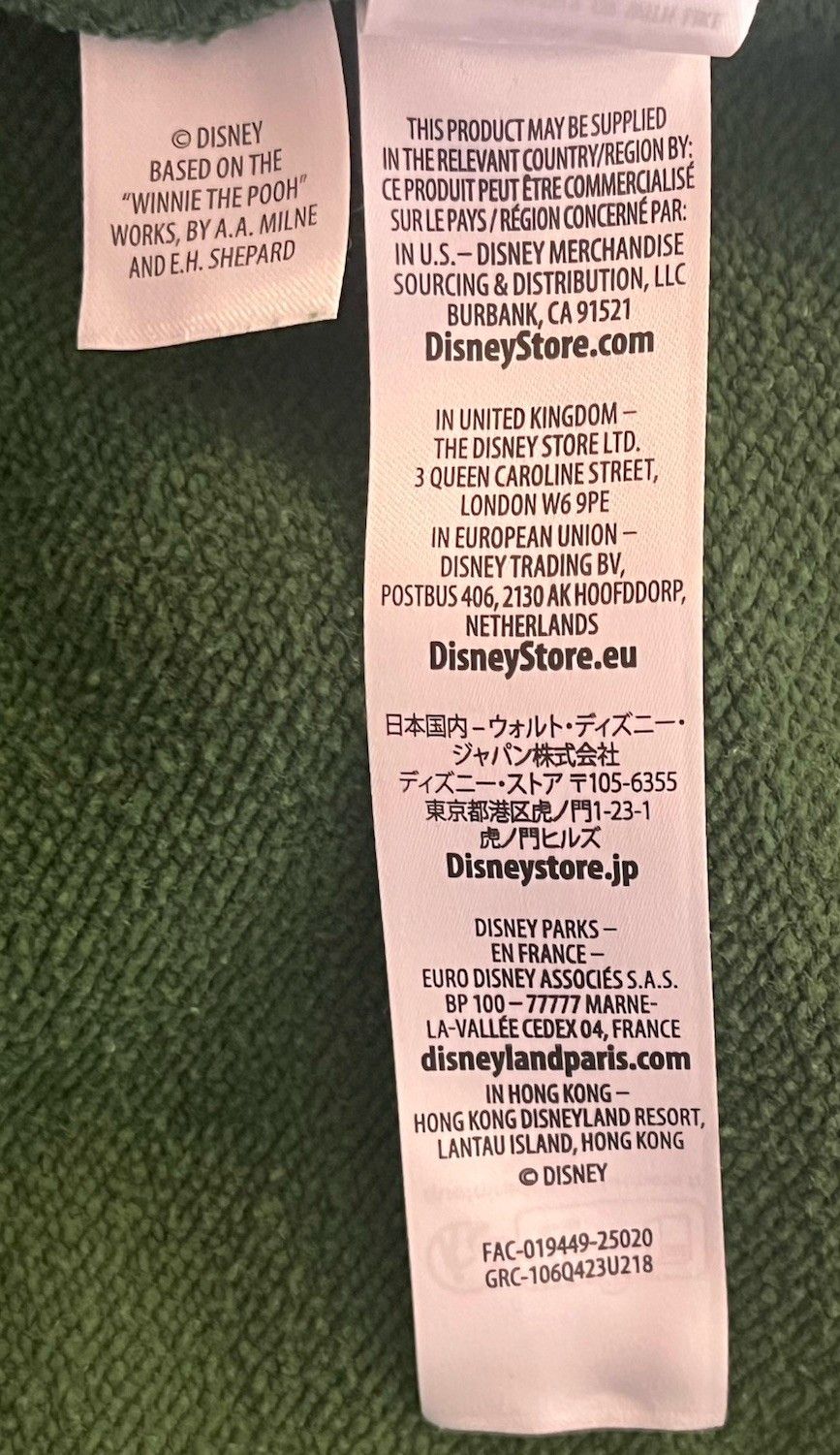 Disney Disney Winnie The Pooh Embroidered Pullover Sweatshirt Size US S / EU 44-46 / 1 - 6 Thumbnail
