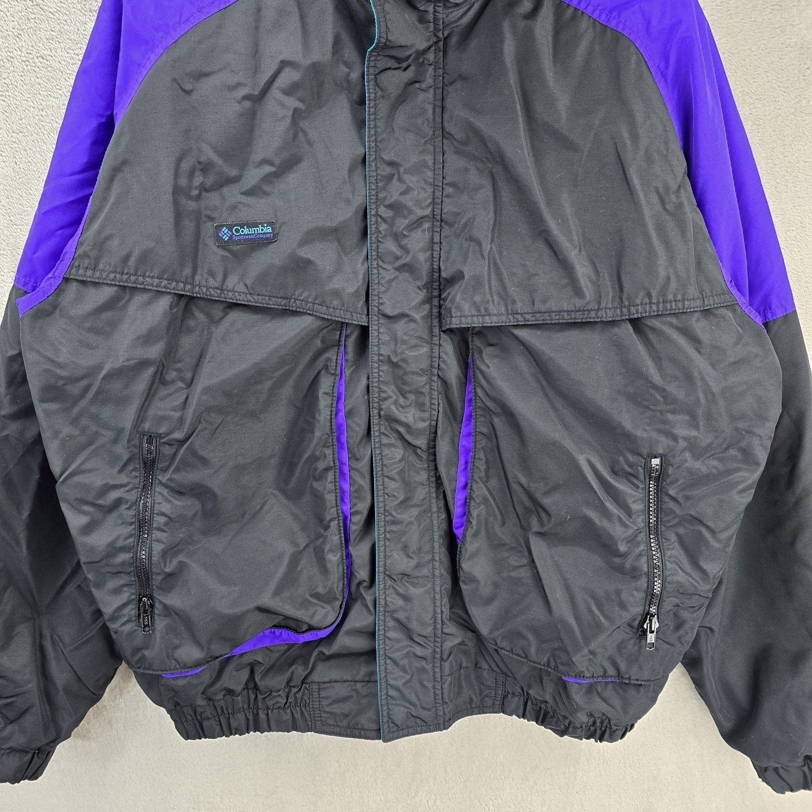 Columbia Vtg Columbia Powder Keg Jacket XL Removable Liner 3 in 1 90s Size US XL / EU 56 / 4 - 4 Thumbnail