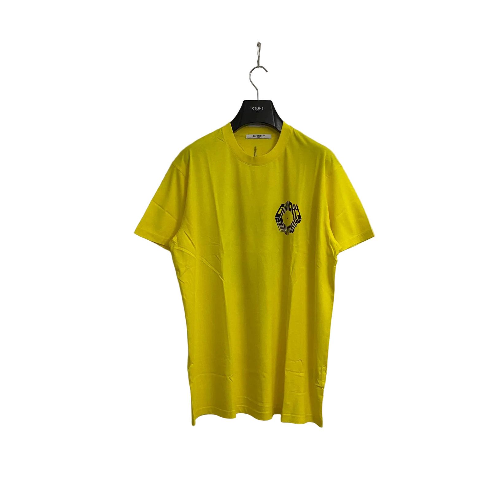 Givenchy Yellow Eagle Logo Oversized T-Shirt Size US M / EU 48-50 / 2 - 2 Thumbnail