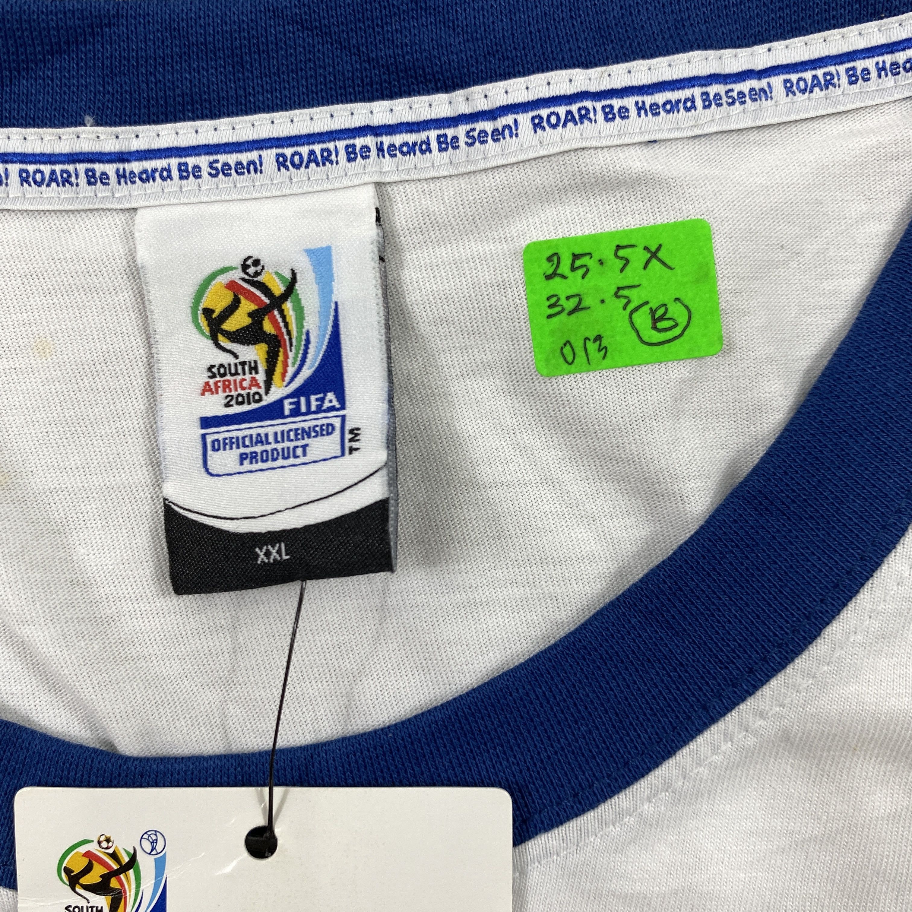 Japanese Brand Vintage South Africa Fifa World Cup 2010 T-Shirt -B013 Size US XXL / EU 58 / 5 - 6 Thumbnail
