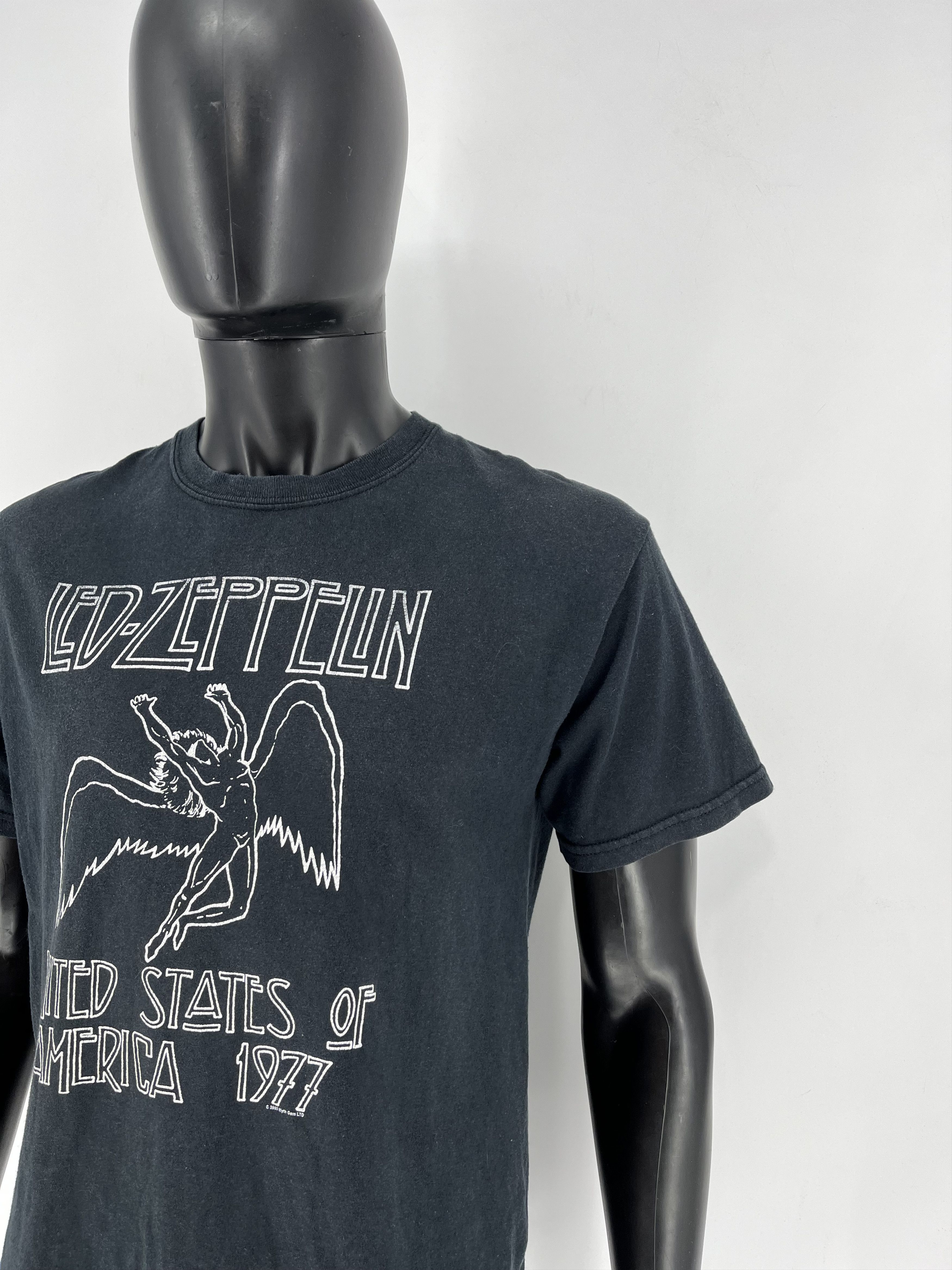 Band Tees × Vintage VINTAGE 2000 LED ZEPPELIN 'UNITED STATES OF AMERICA 1977' Size US M / EU 48-50 / 2 - 7 Thumbnail