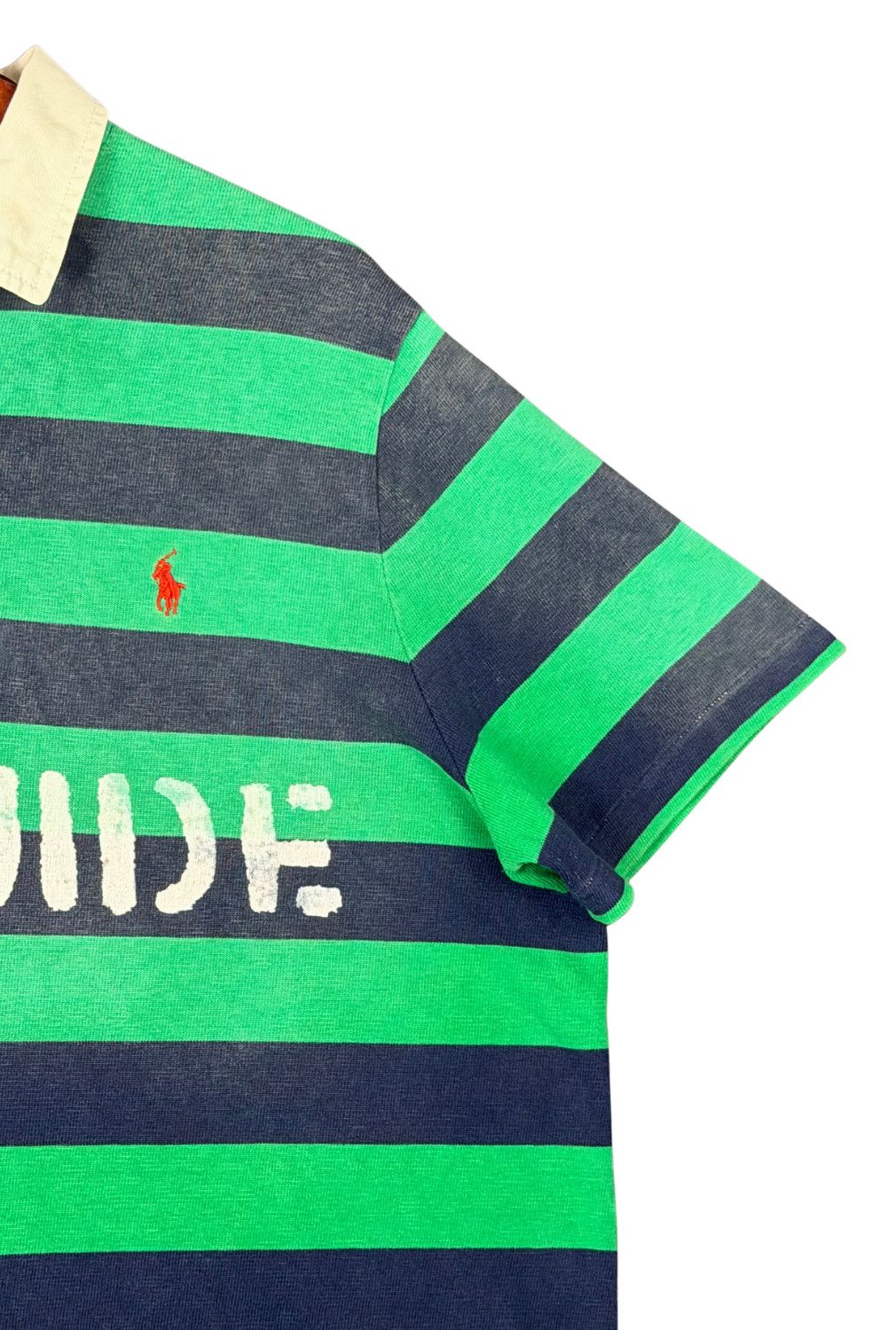 Polo Ralph Lauren Polo RL Vintage Fade Rugby Polo RL Guide 34 Stripe XL Size US XL / EU 56 / 4 - 8 Thumbnail