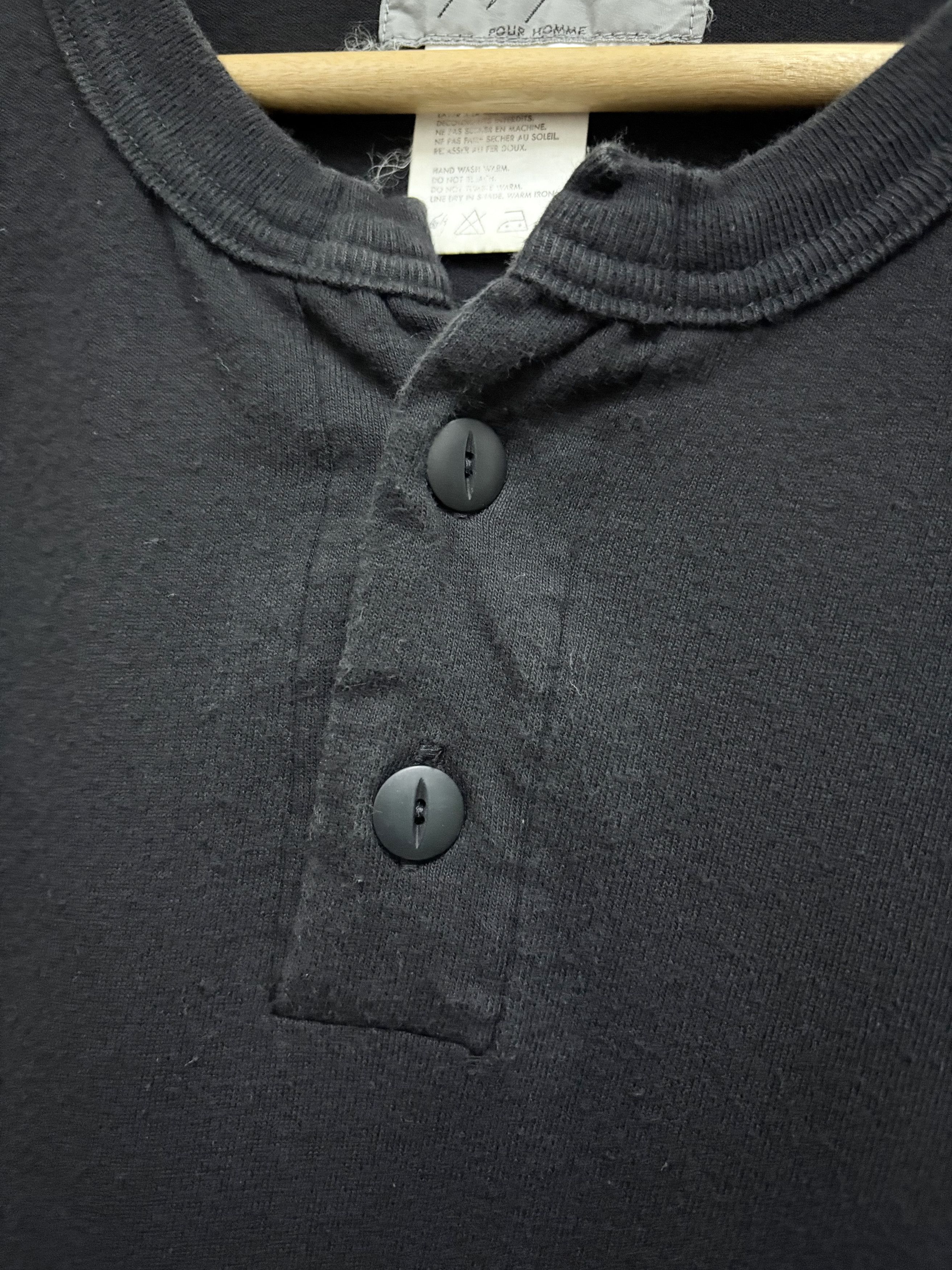 Yohji Yamamoto Archive ! S/S 1996 Yohji Yamamoto Pour Homme T-Shirt Size US L / EU 52-54 / 3 - 4 Thumbnail