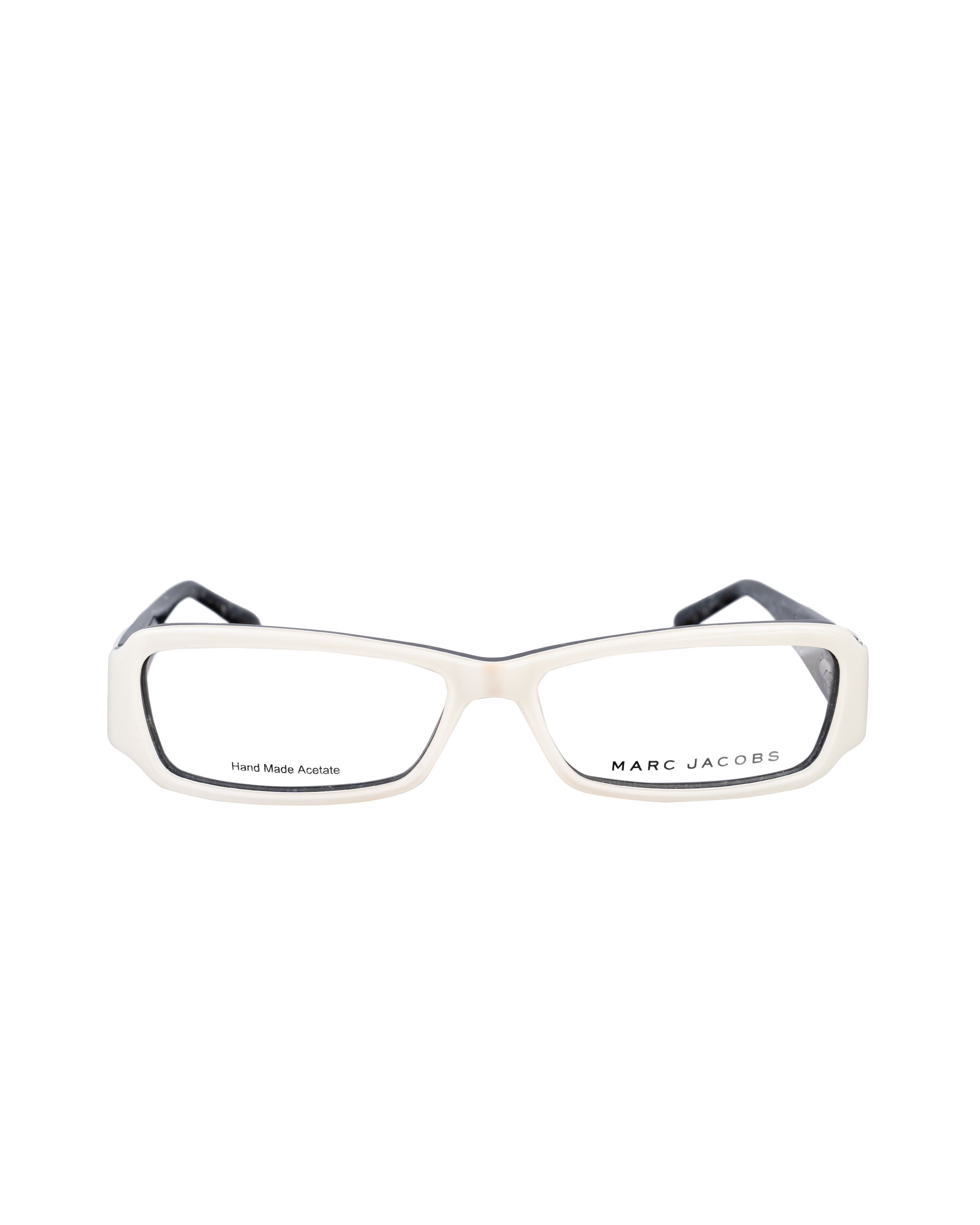 Marc Jacobs Marc Jacobs 00s White and Glitter Plastic Glasses Size ONE SIZE - 2 Thumbnail