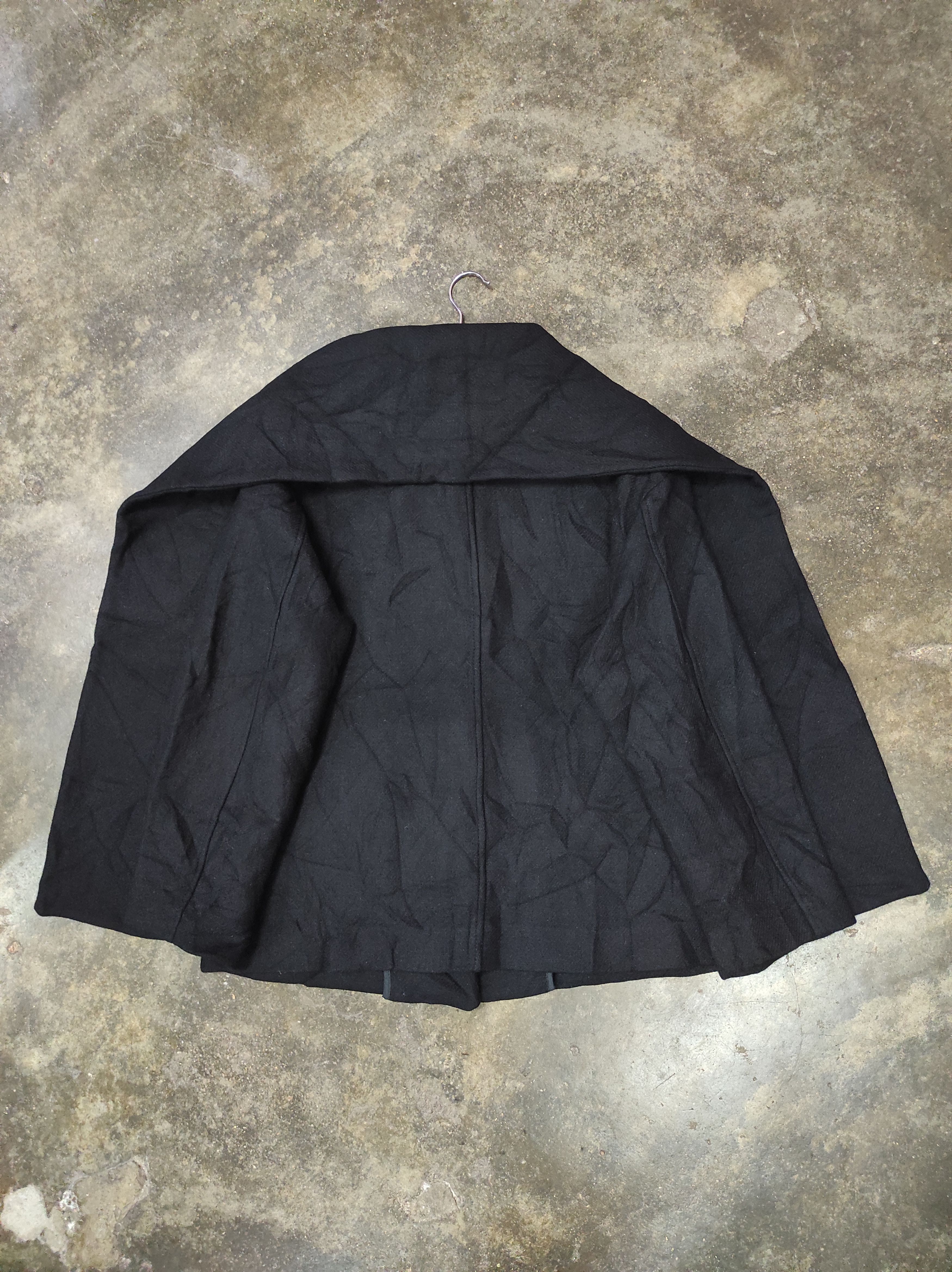 Zara ZARA SHAWL BLACK COAT JACKET Size M / US 6-8 / IT 42-44 - 5 Thumbnail