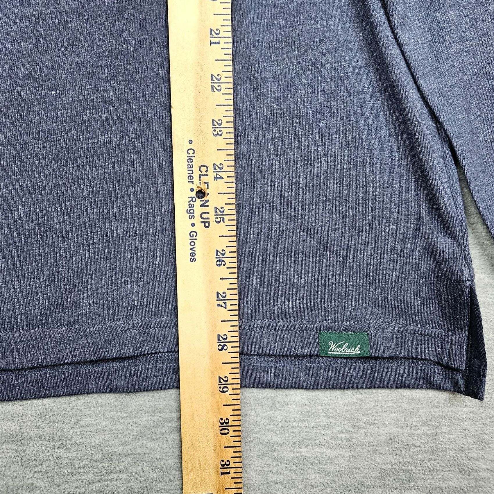 Vintage Woolrich The Green Label Collection Men's Blue Long Sleeve Crew Neck Tee Sz S Size US S / EU 44-46 / 1 - 6 Thumbnail