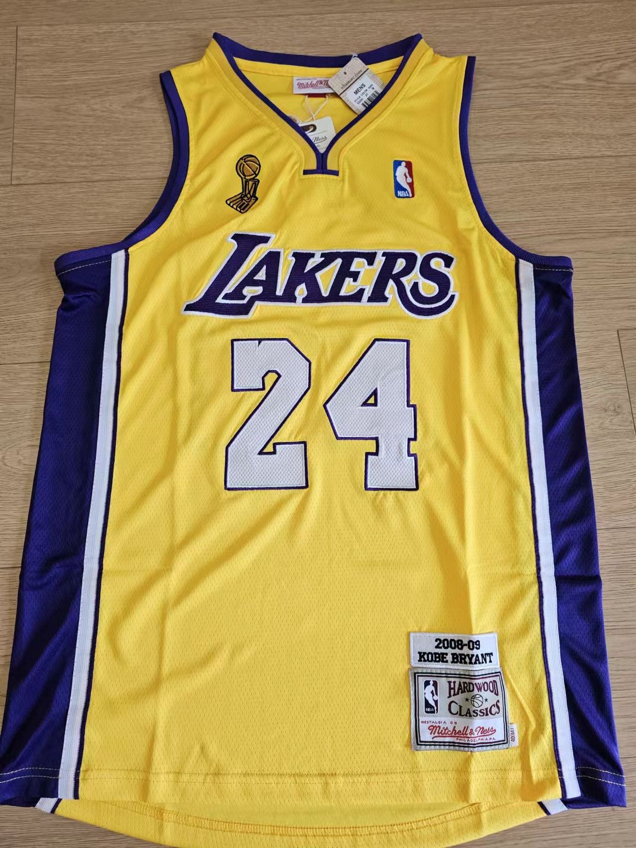 2008 09 Los Angeles Lakers #24 Kobe Bryant Jersey M