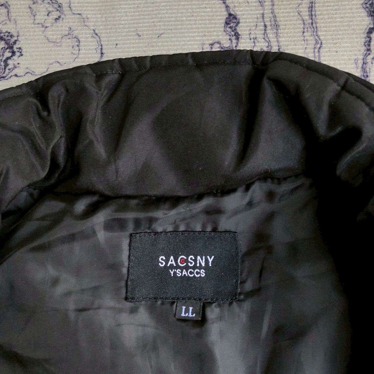 Yohji Yamamoto Vintage Sacsny Y’saccs by Yohji Yamamoto Quilted Jacket Size US L / EU 52-54 / 3 - 9 Thumbnail
