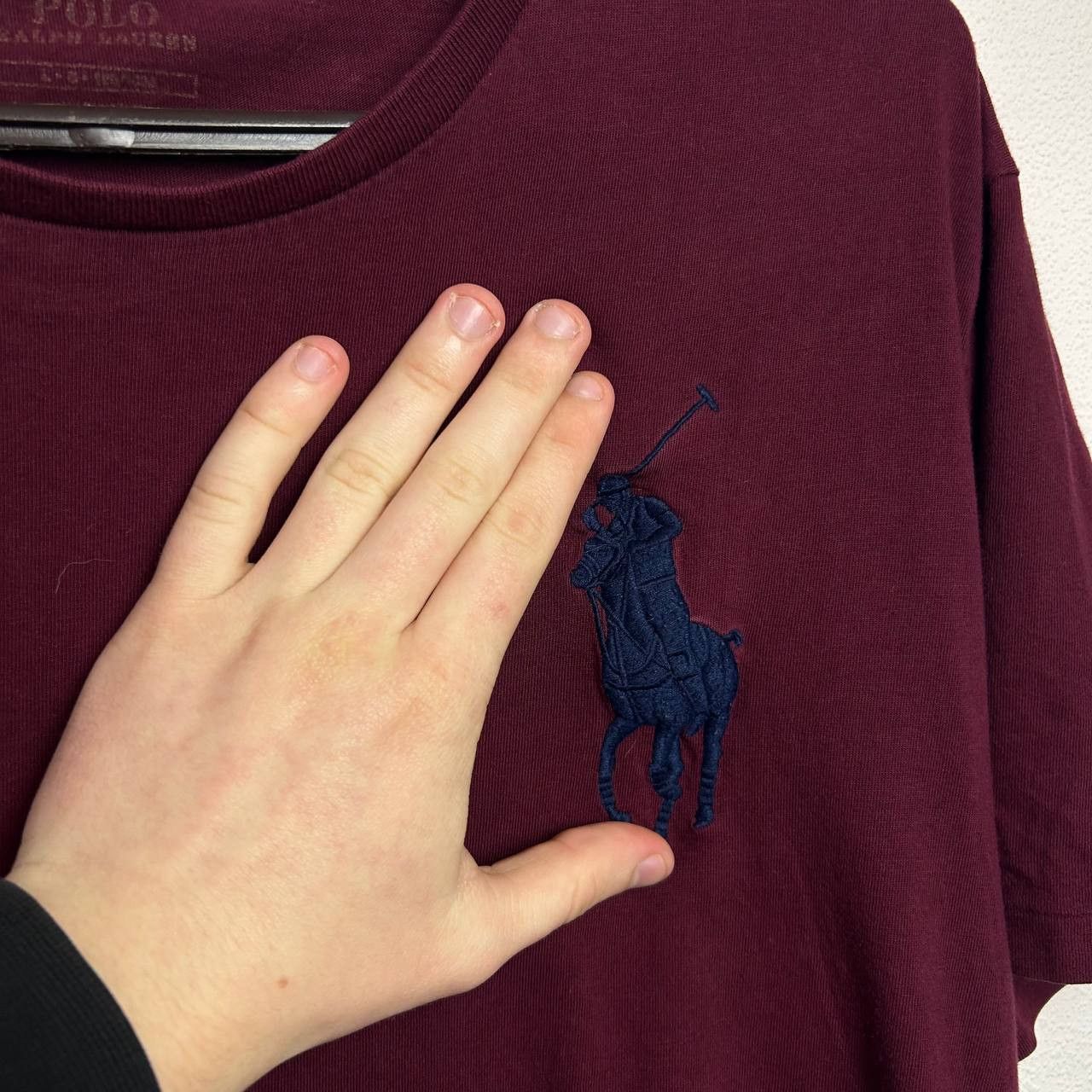 Polo Ralph Lauren Mens Polo Ralph Lauren Big pony y2k opium tee Size US L / EU 52-54 / 3 - 4 Thumbnail