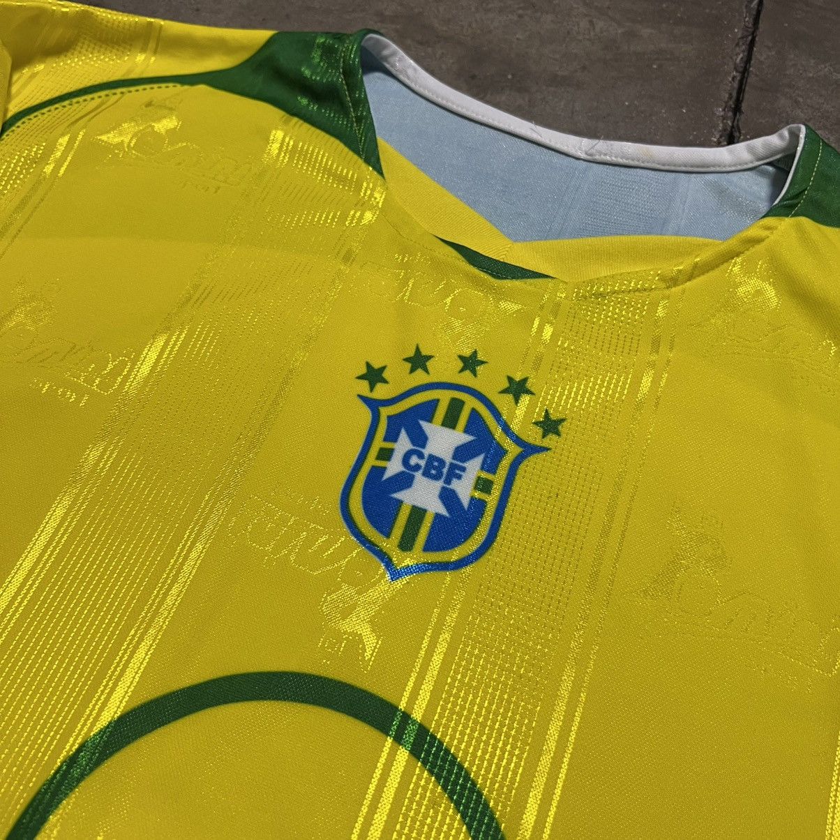 Vintage Vintage Y2K Brazil Soccer Jersey Neymar National Team 90s Size US L / EU 52-54 / 3 - 5 Thumbnail