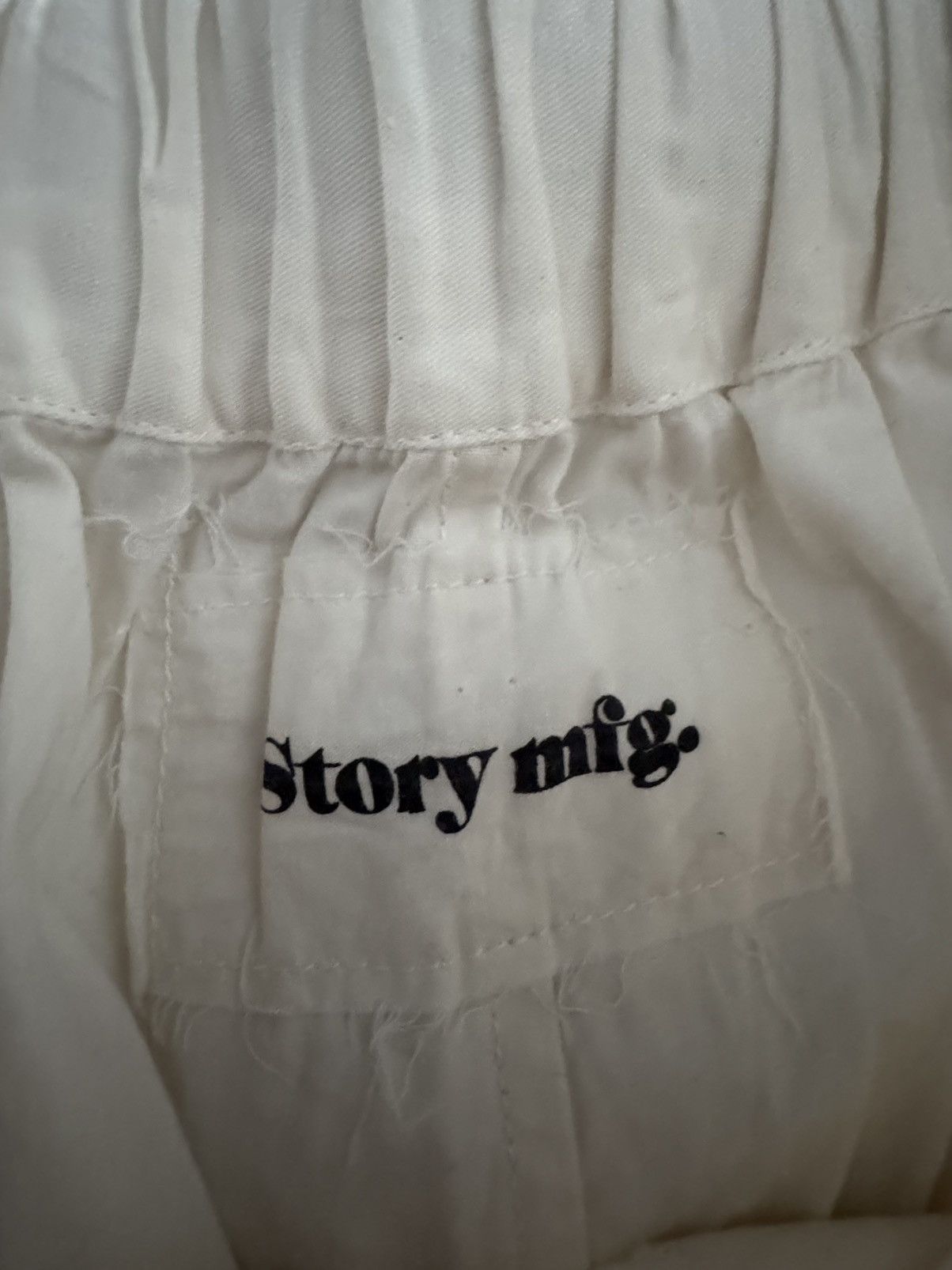 Story Mfg. Story Mfg. Wide-Leg Printed Shorts Size US 34 / EU 50 - 4 Thumbnail