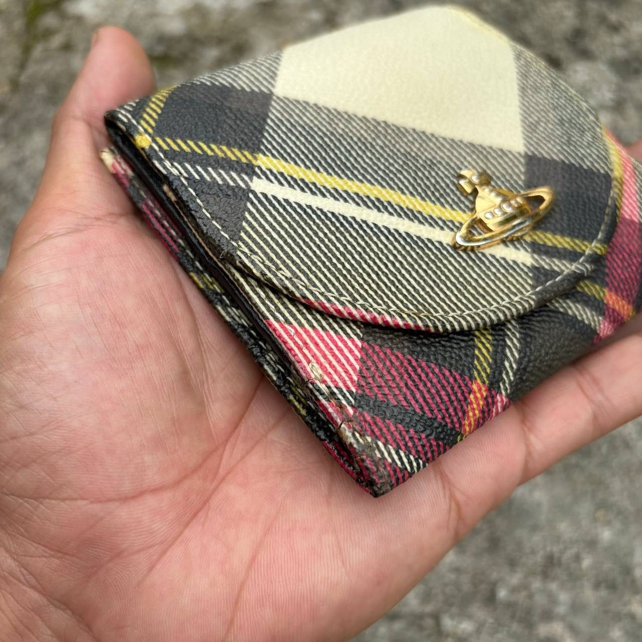 Vivienne Westwood Vivienne Westwood Derby Orb Tartan Wallet Bag Size ONE SIZE - 3 Thumbnail