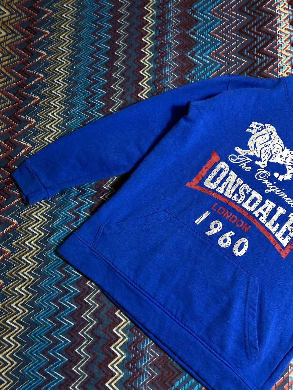 Lonsdale × Vintage Vintage Lonsdale hoodie embroidered logo Size US M / EU 48-50 / 2 - 16 Thumbnail