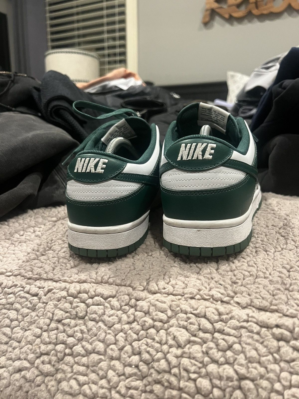 Nike Nike Dunk Low Michigan St. Size US 10 / EU 43 - 7 Thumbnail