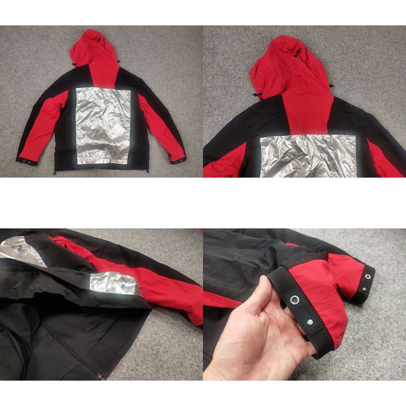 NBA VINTAGE Marcelo Burlon County of Milan by NBA Chicago Bulls Windbreaker Jacket XL Black Size US XL / EU 56 / 4 - 8 Thumbnail