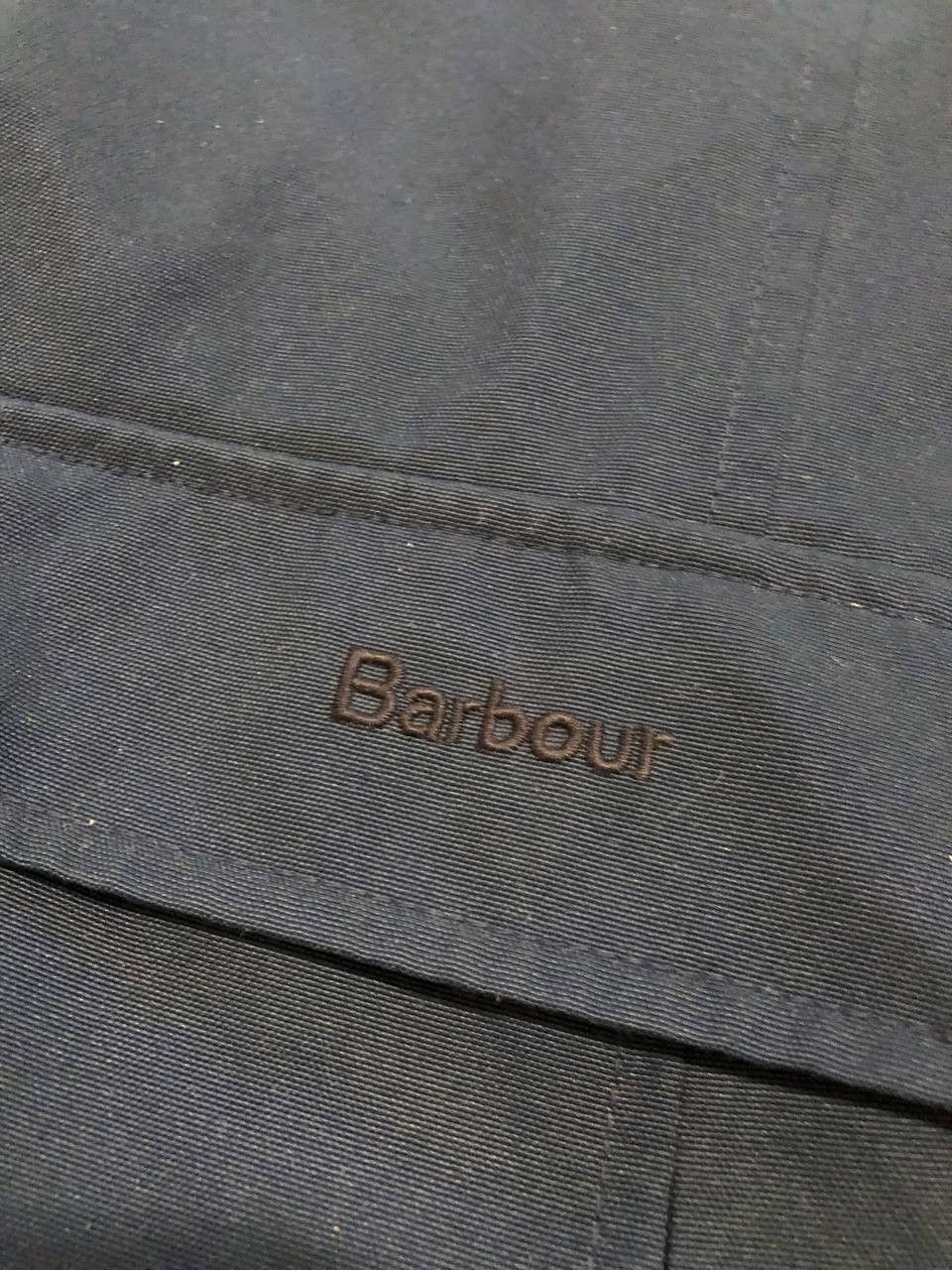 Barbour WATERPROOF Jacket Logo Barbour Y2K VINTAGE Size S / US 4 / IT 40 - 3 Thumbnail