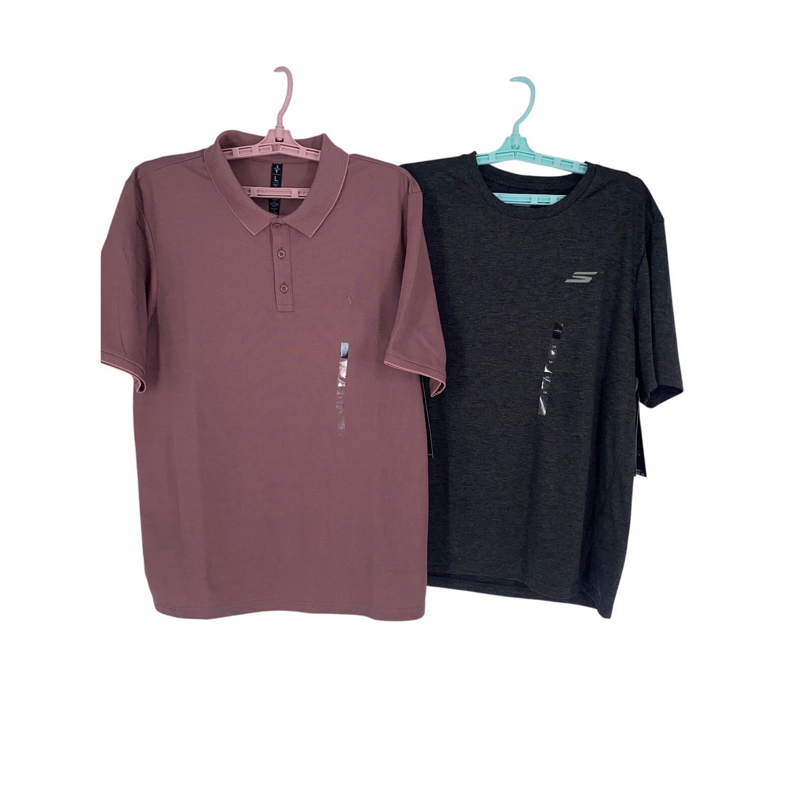SKECHERS 2 NWT Skechers Shirts (1polo&1Tshirt) Size US L / EU 52-54 / 3 - 1 Thumbnail