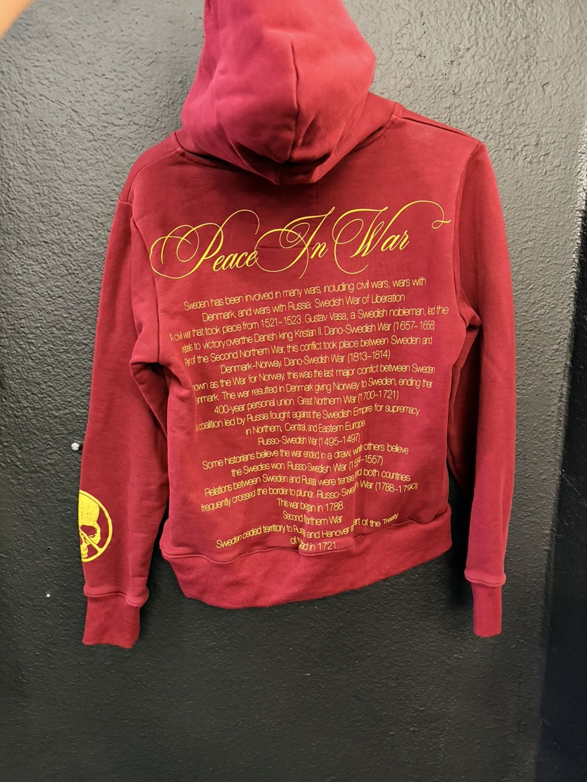 Other Peaceinwar Sweden Cross Hoodie Size US M / EU 48-50 / 2 - 2 Thumbnail