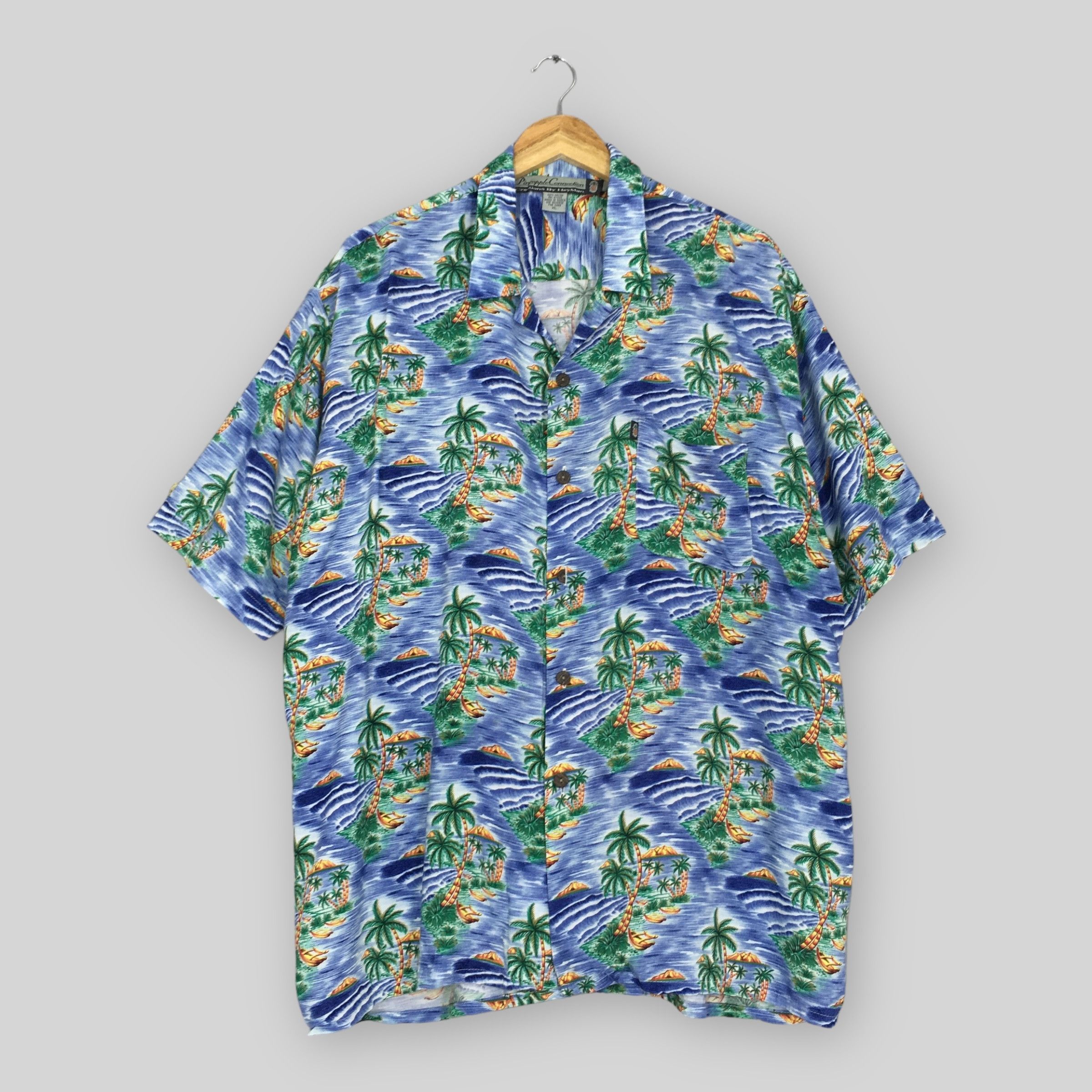 Vintage Vintage Maui Aloha Tropical Hawaiian Rayon Shirt XLarge Size US XL / EU 56 / 4 - 1 Thumbnail