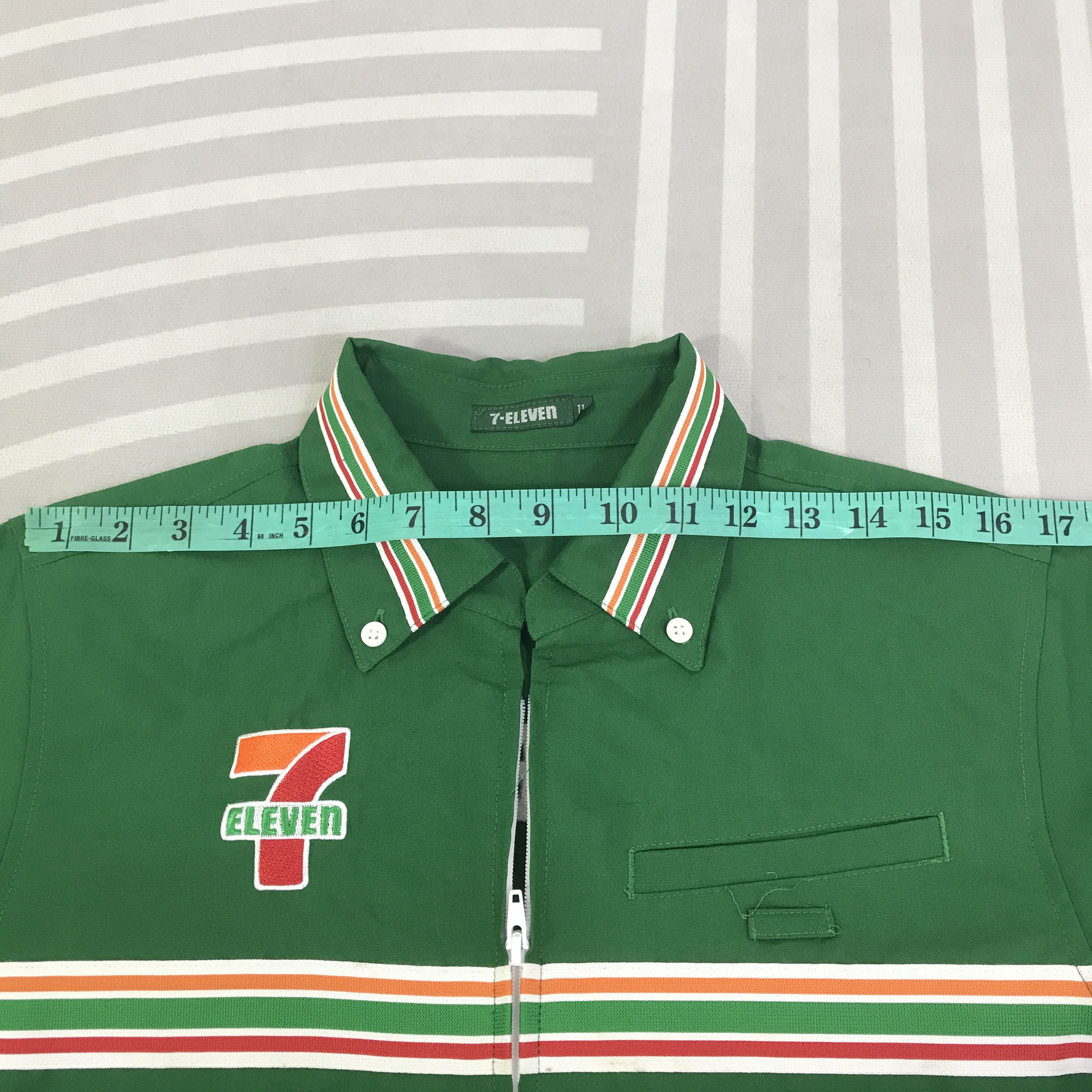 Japanese Brand Vintage 7-Eleven Staff Japan shirt Jacket K124B18 Size US M / EU 48-50 / 2 - 6 Thumbnail