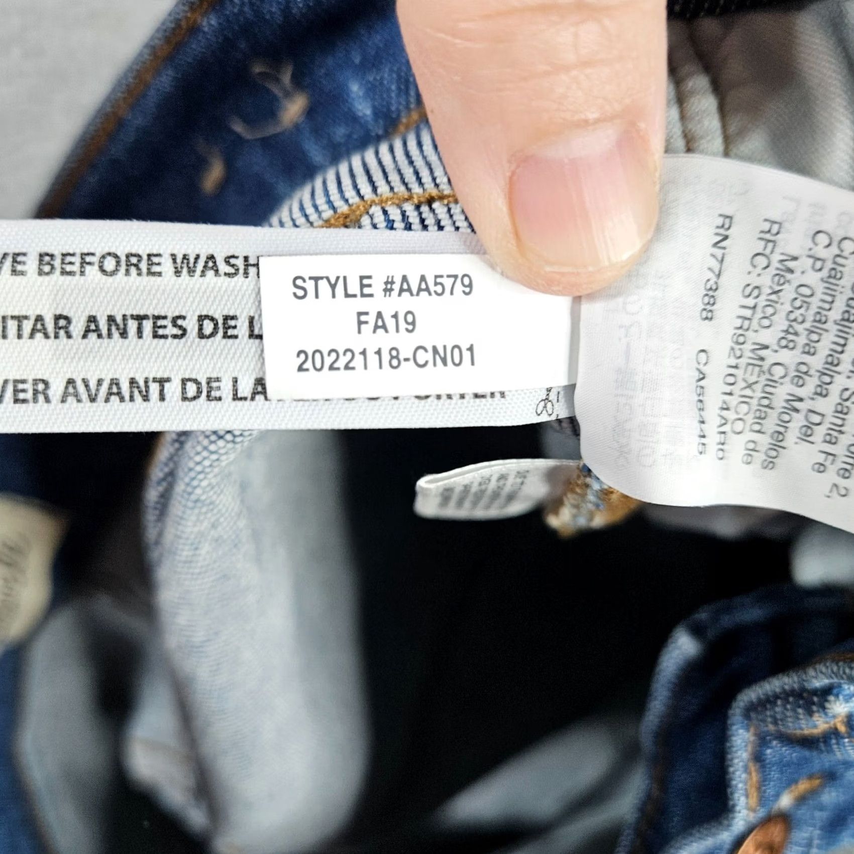 Madewell Madewell Jeans Skinny Blue 9” High-Rise Five Pockets Casual Size 28 Women Regular Multi-Color? No, Blue Size 28" / US 6 / IT 42 - 3 Thumbnail
