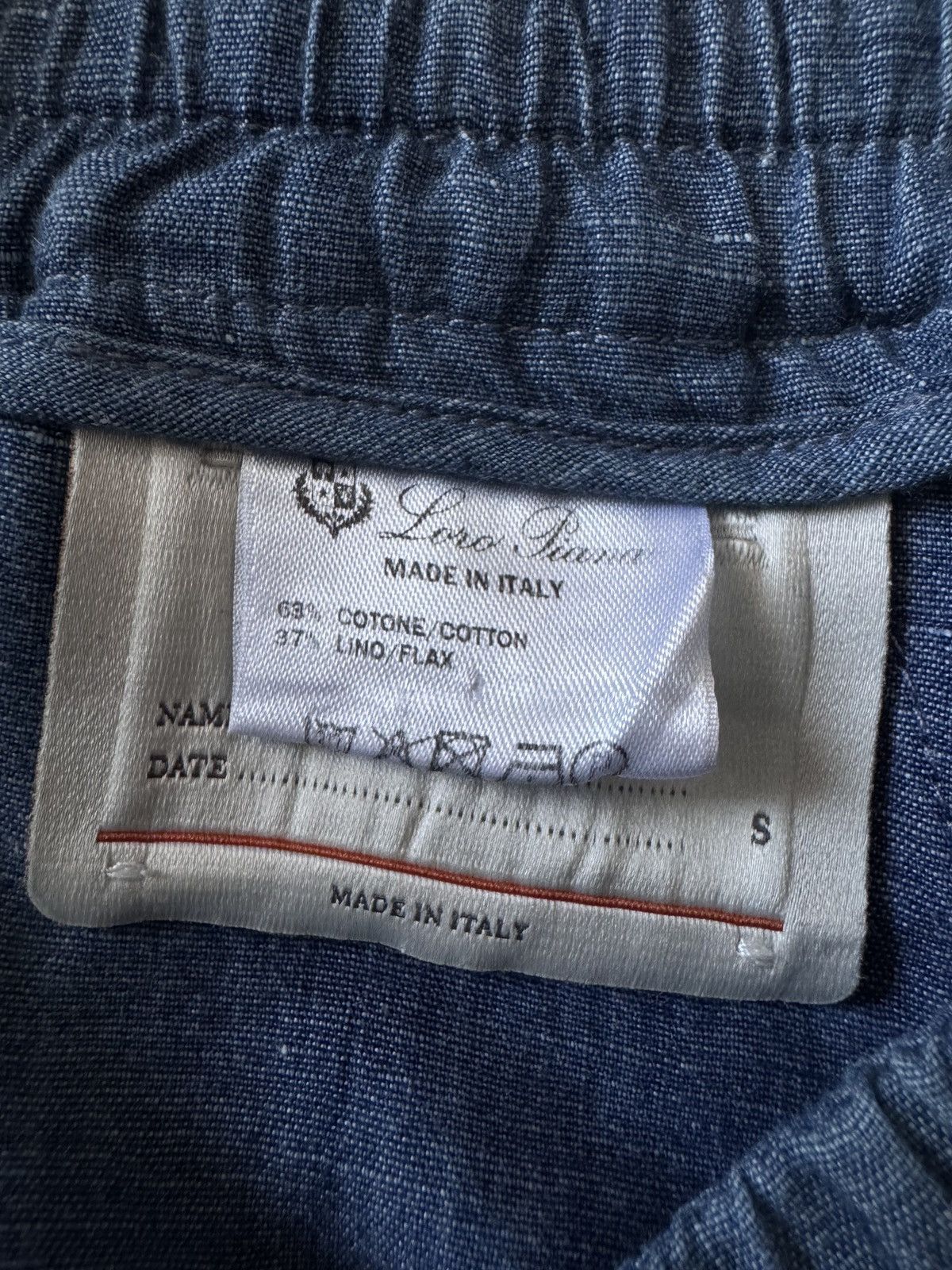 Loro Piana 🔥🔥 Loro Piana Blue Linen Pants Size US 30 / EU 46 - 7 Thumbnail