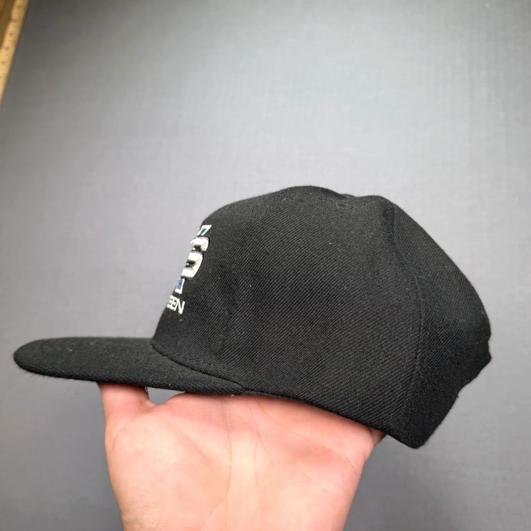 Vintage NCIS Hat Cap SnapBack Black CBS TV Show Season Nineteen Embroidered Baseball Cap Men One Size Adjustable Polyester Black Cast & Crew Size ONE SIZE - 3 Thumbnail