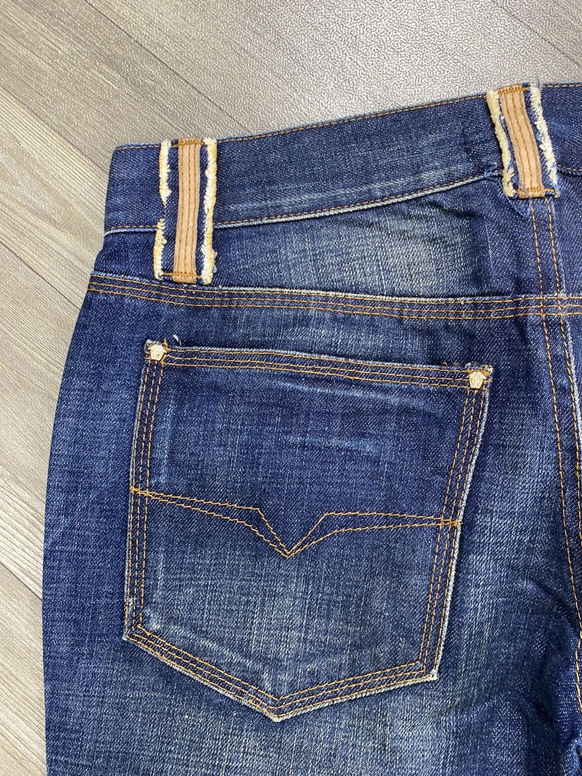 Versace Vintage Versace Washed Bootcut Flared Jeans Italian Designer Size US 31 - 17 Thumbnail