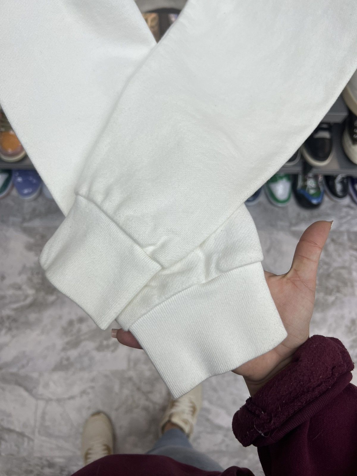 Vlone Vlone O White Hoodie Size US XL / EU 56 / 4 - 5 Thumbnail