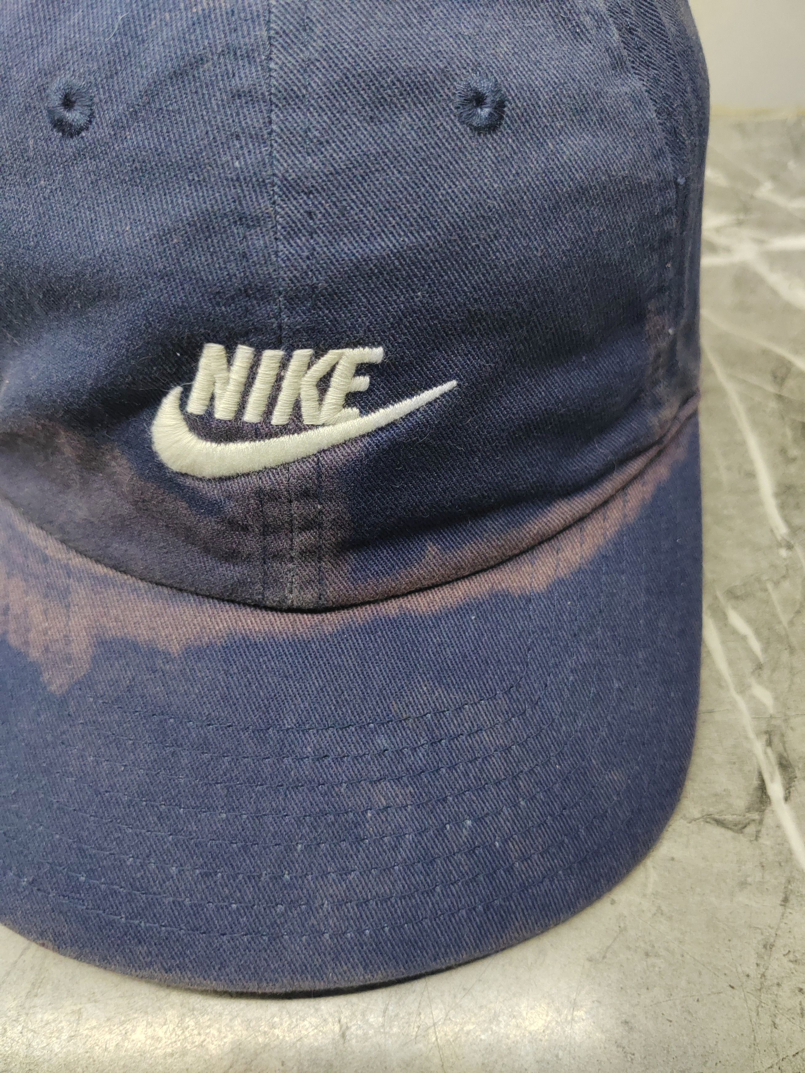 Nike Vintage Nike Faded Distressed Style Cap Hat Size ONE SIZE - 3 Thumbnail