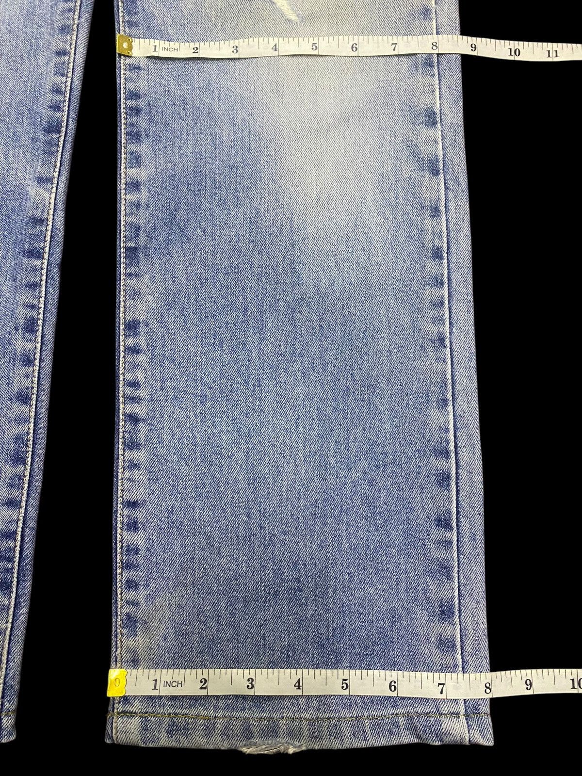 Junya Watanabe Vintage Edwin 403 Japan Faded Wash Distressed Denim Jeans Size US 30 / EU 46 - 23 Thumbnail