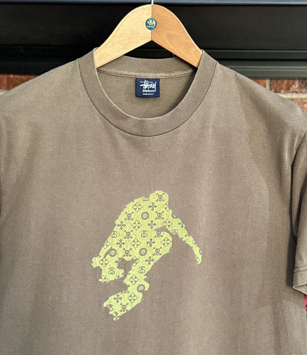 Stussy Vintage 90s Stussy Skateboard Monogram Faded Usa Tee Size US M / EU 48-50 / 2 - 2 Thumbnail