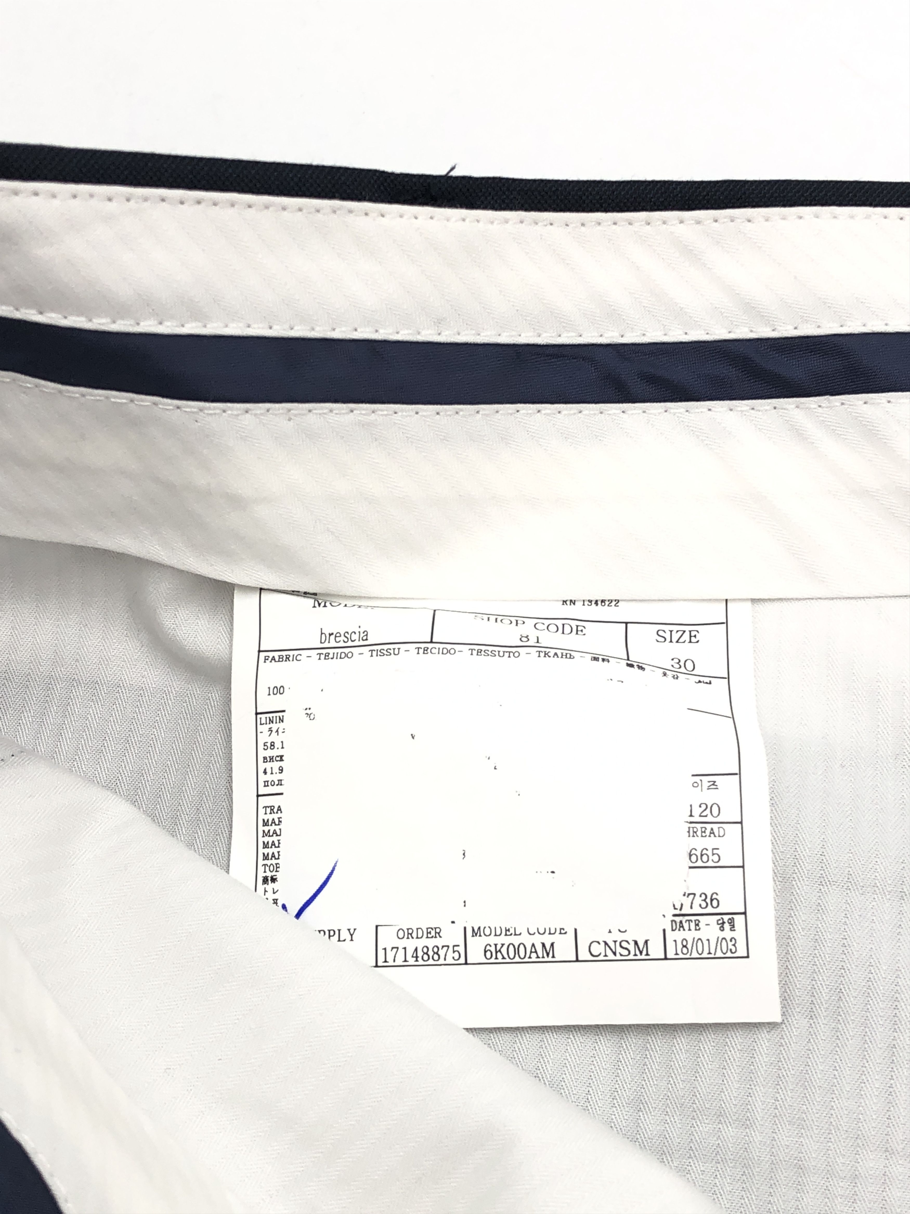 Suitsupply SUITSUPPLY Brescia Wool Formal Trousers Size 30 - W40 L34 Size 50R - 7 Thumbnail