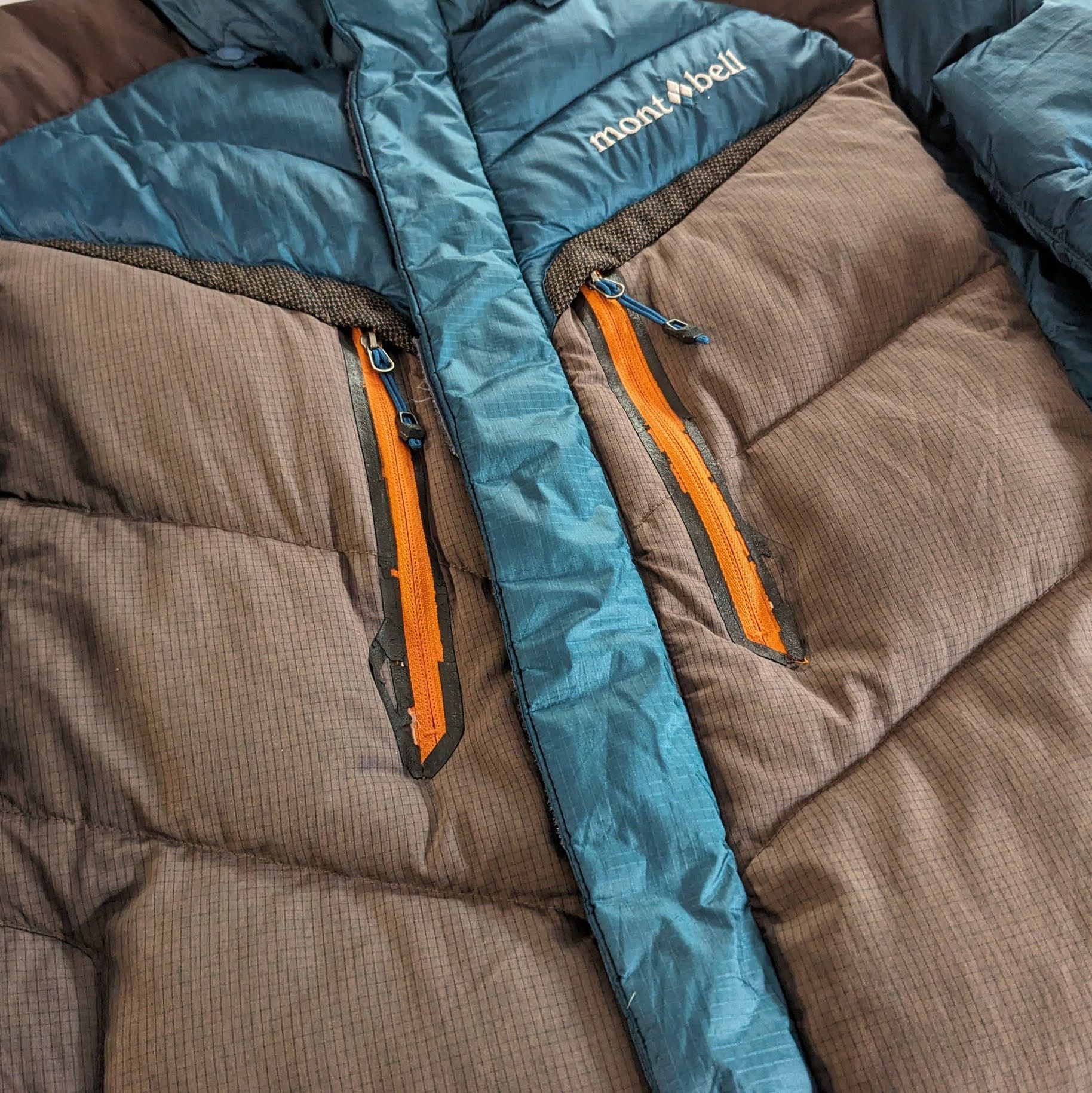 Montbell Mont bell down EX 800 windstopper puffer jacket Size US L / EU 52-54 / 3 - 8 Thumbnail