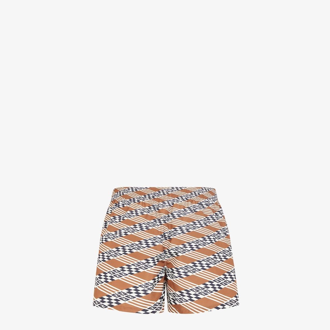 Fendi o1s1wg111025 Swim Shorts in Multicolor Size US 36 / EU 52 - 2 Thumbnail