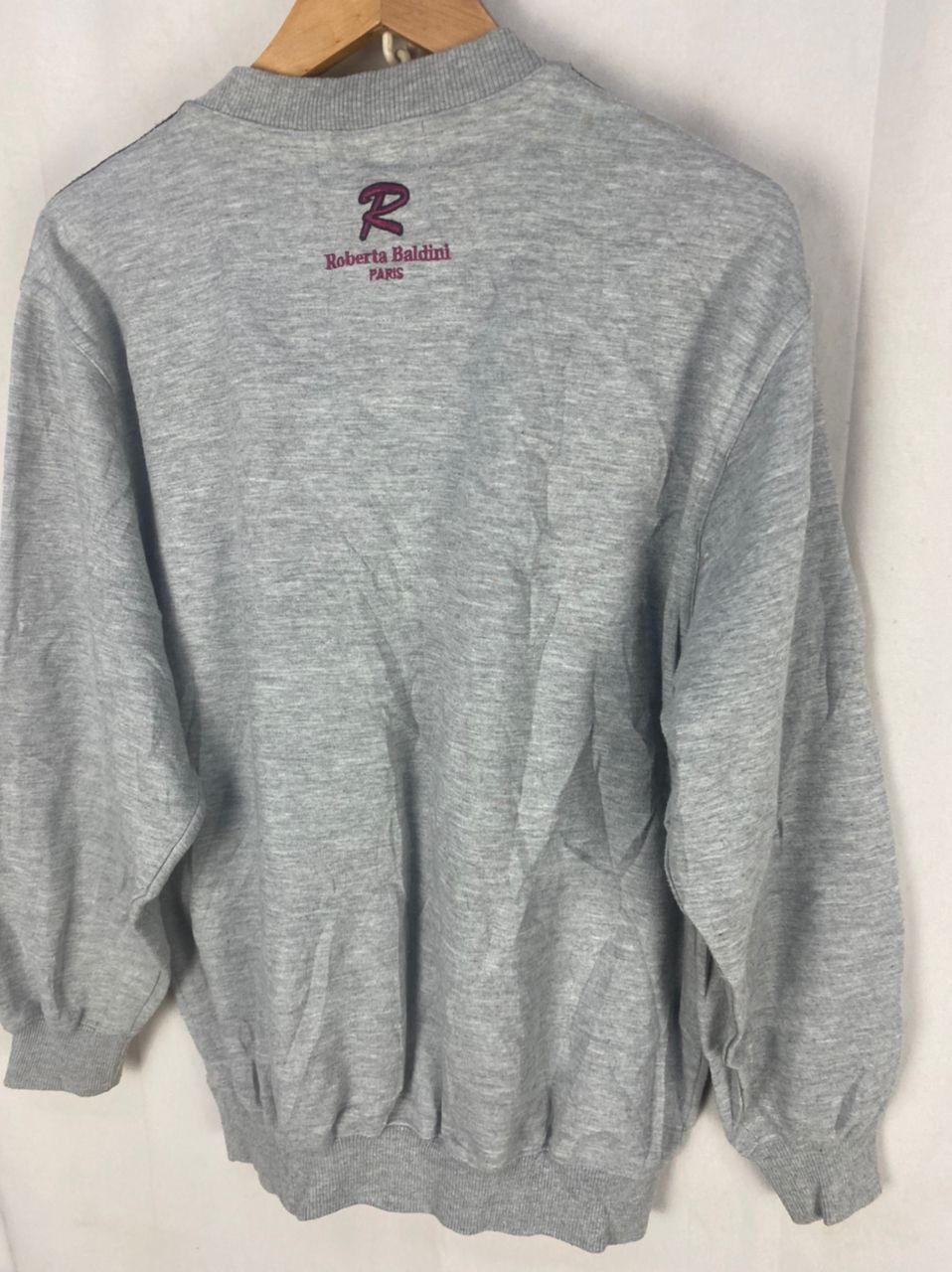 Japanese Brand Roberta baldini paris spellout sweatshirt Size US M / EU 48-50 / 2 - 7 Thumbnail
