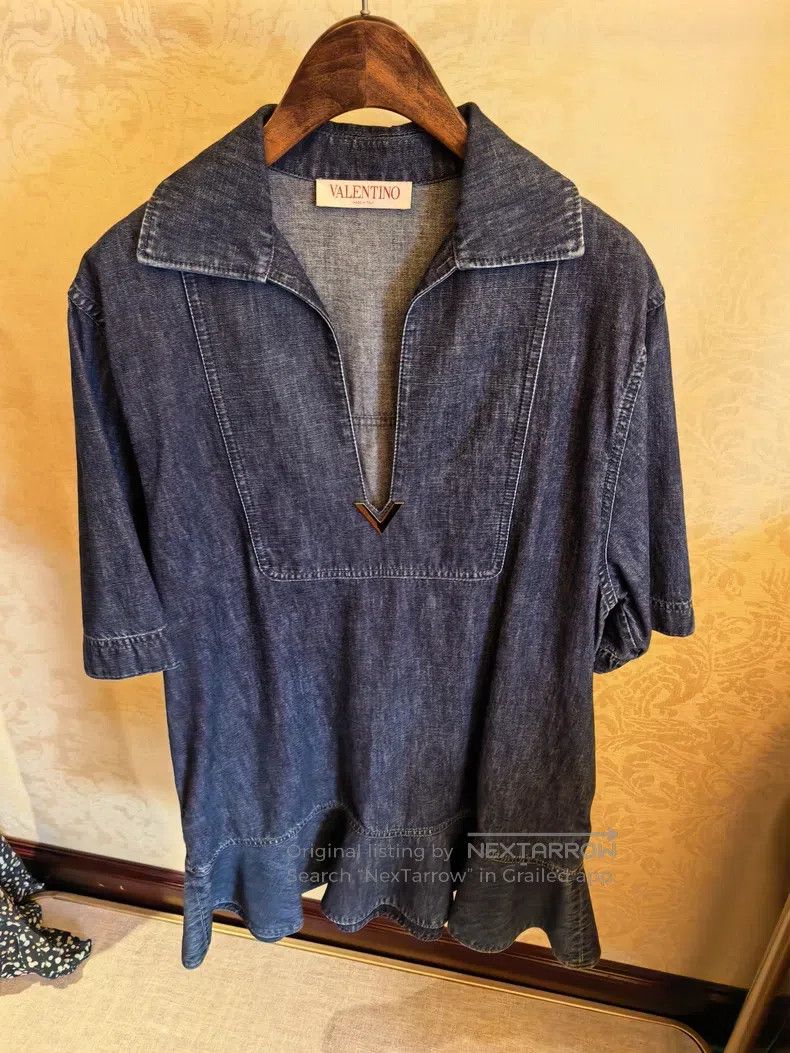 Valentino Valentino Denim dress Size XS / US 0-2 / IT 36-38 - 1 Thumbnail