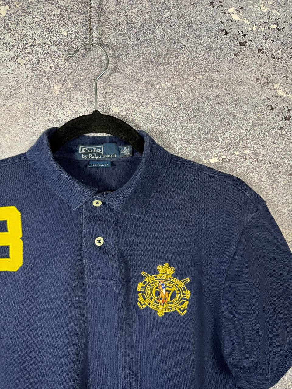 Polo Ralph Lauren × Vintage Polo Ralph Lauren Men's Equestrian Horse Crest Polo Rugby #3 Size US M / EU 48-50 / 2 - 4 Thumbnail