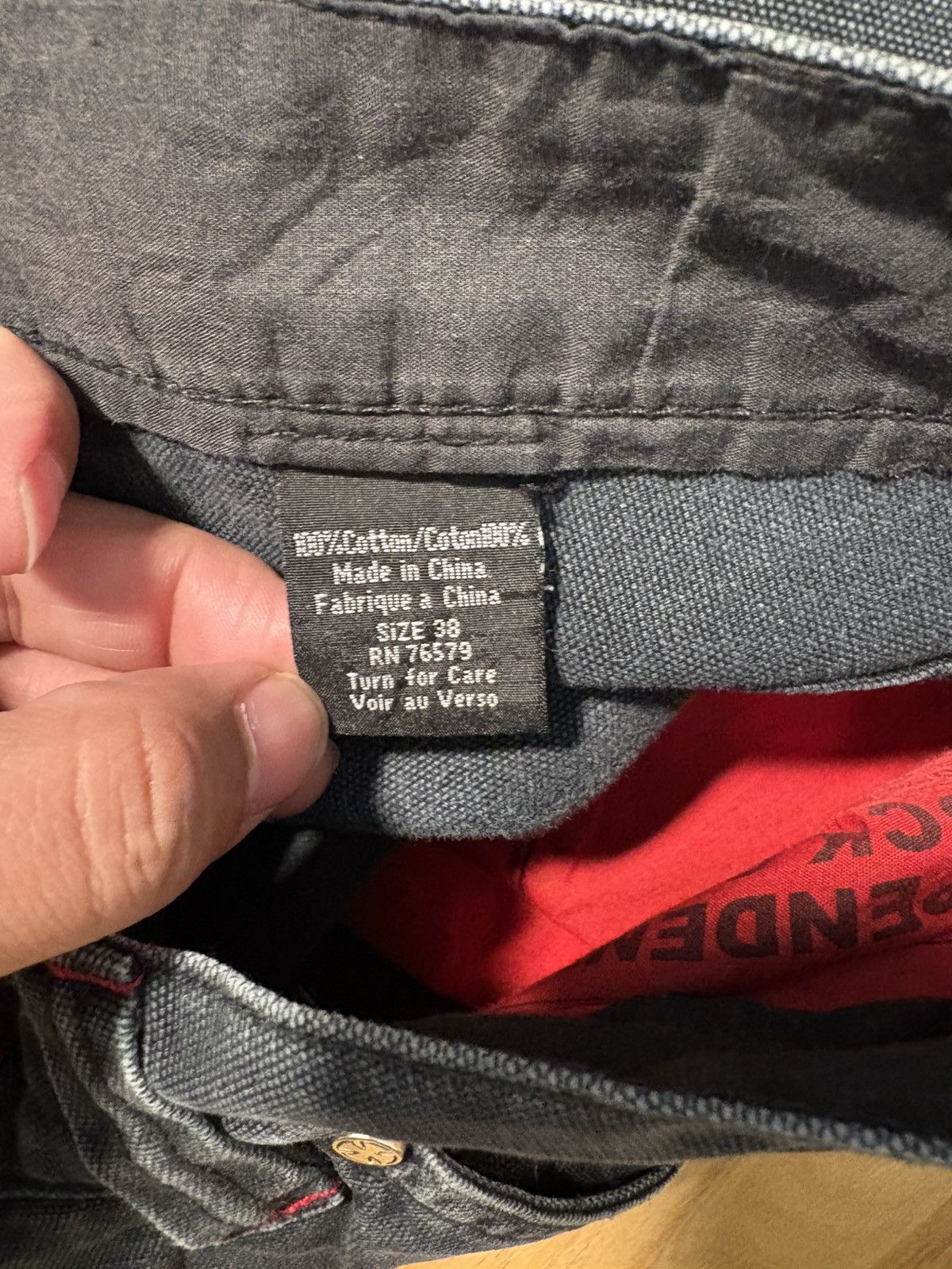 Independent Truck Co. Vtg Independent Truck Co Canvas Carpenter Pants Baggy Skate Size US 38 / EU 54 - 10 Thumbnail
