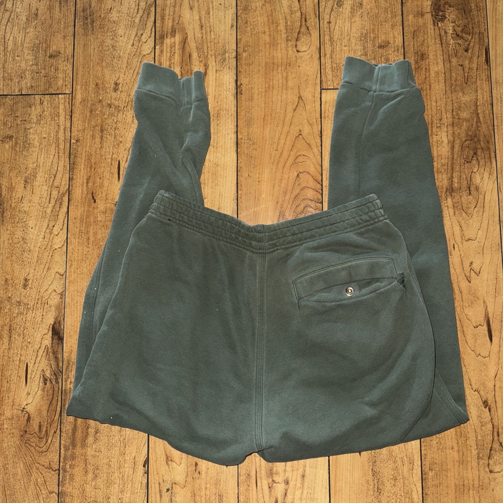 Nike Nike Jogger Sweatpants Green Small 26x26 Distressed Size US 26 / EU 42 - 5 Thumbnail