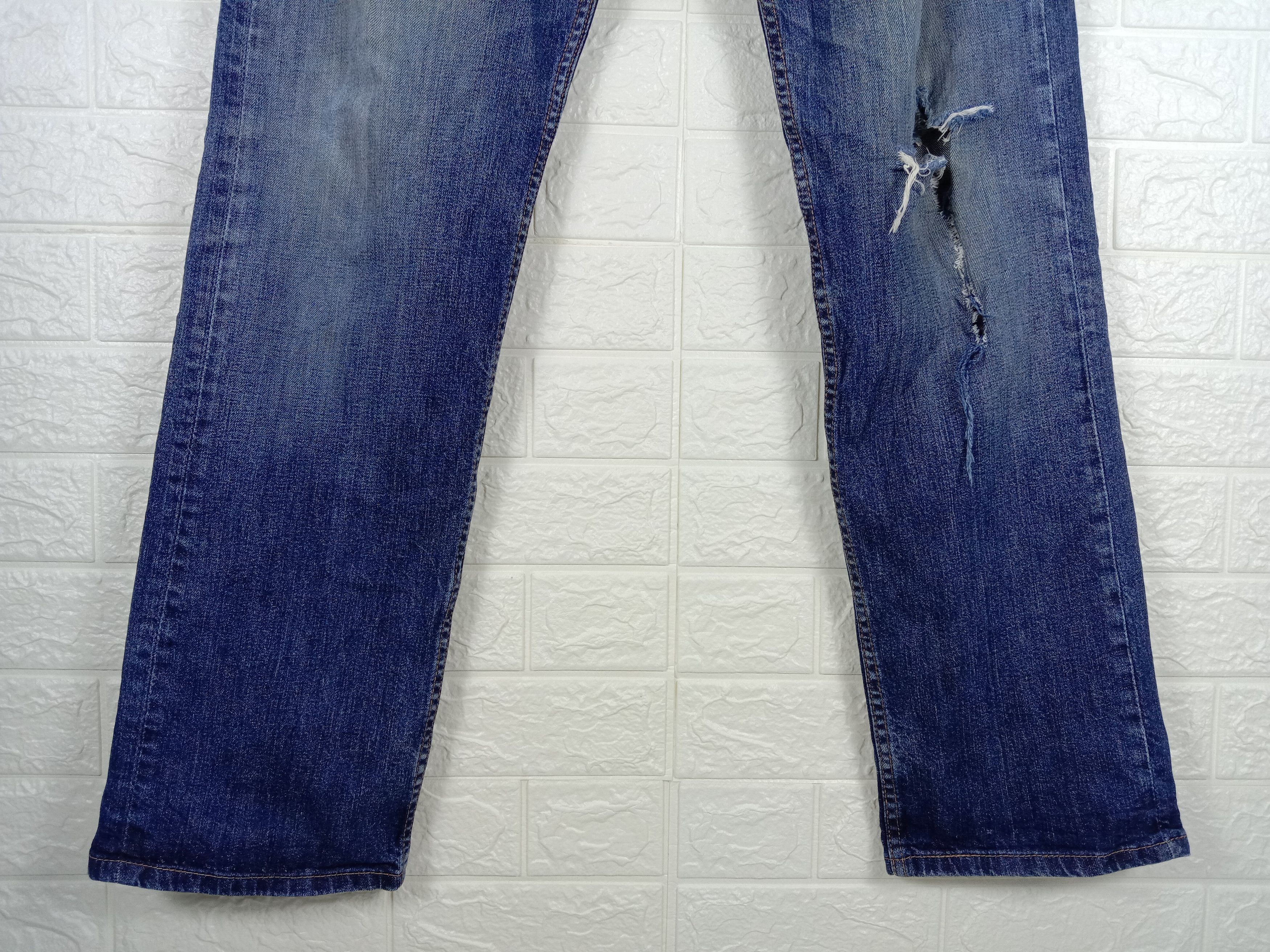 Levi's Vintage Levi's 505 Earth Tone Jeans Ripped Denim Size US 38 / EU 54 - 4 Thumbnail