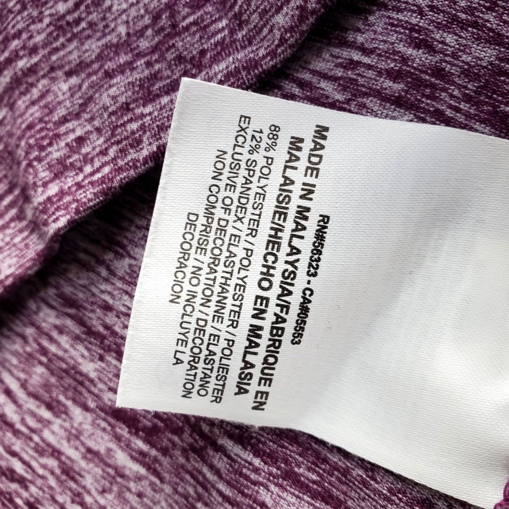 Nike Nike Womens 1/4 Zip Pullover Casual Running Dri-Fit Space Dye M Multicolor Long Sleeve Size M / US 6-8 / IT 42-44 - 6 Thumbnail
