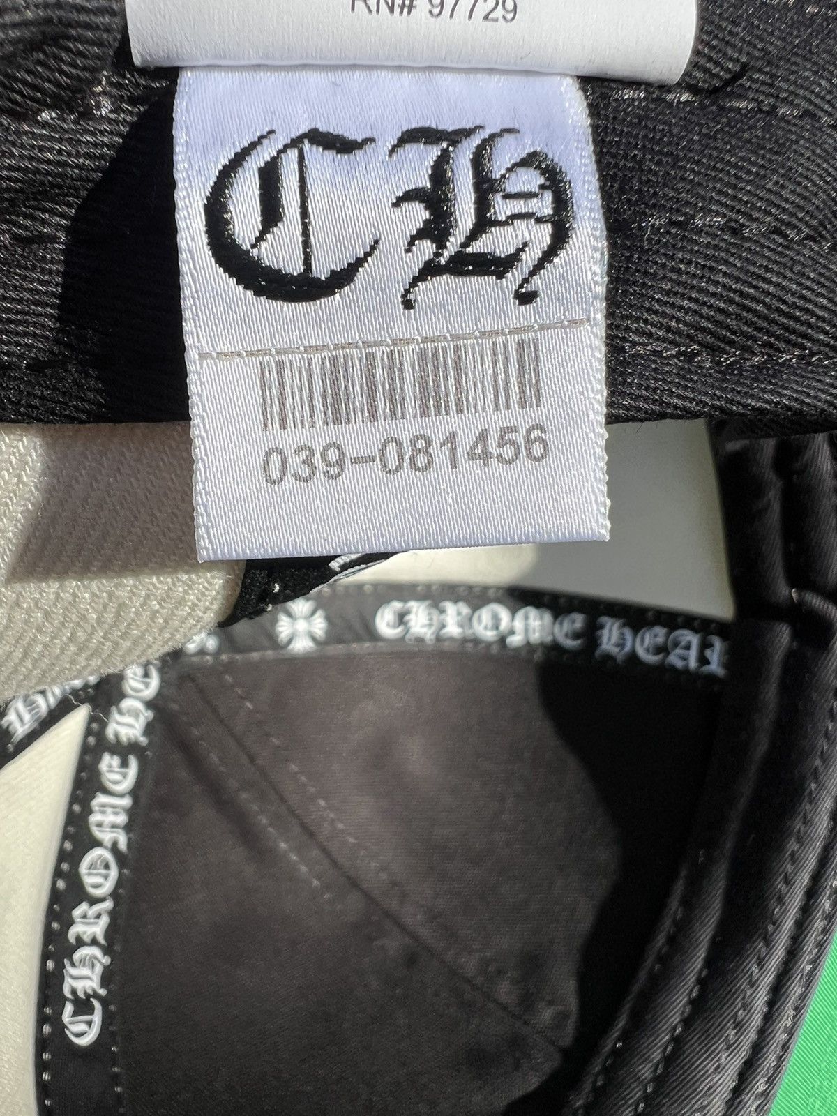 Chrome Hearts Chrome Hearts Red Vine Heart Fitted Hat Size ONE SIZE - 15 Thumbnail