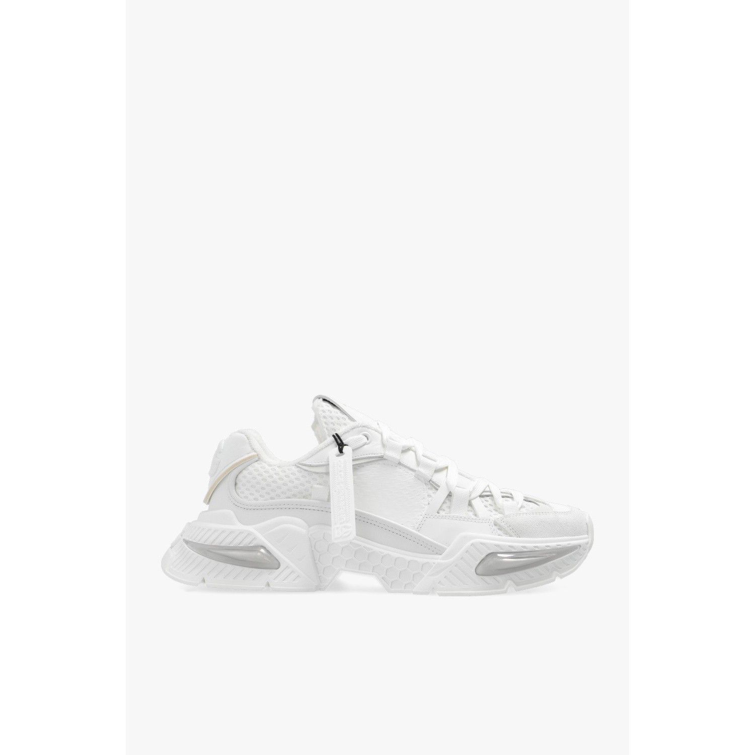 DOLCE&GABBANA Airmaster White Leather Sneakers New & Authent