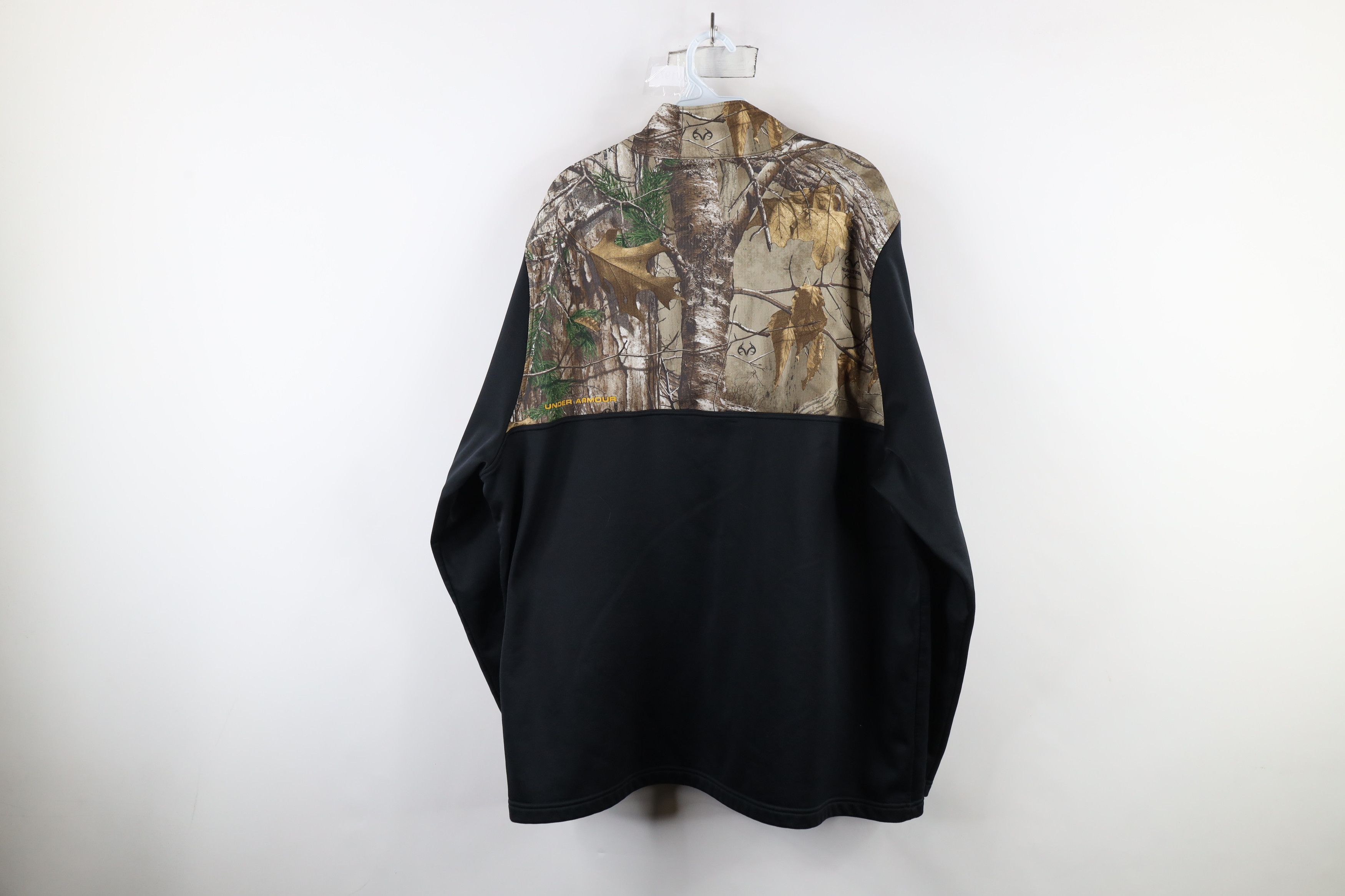 Under Armour × Vintage Under Armour Realtree Camouflage Half Zip Pullover Jacket Size US XXL / EU 58 / 5 - 12 Thumbnail