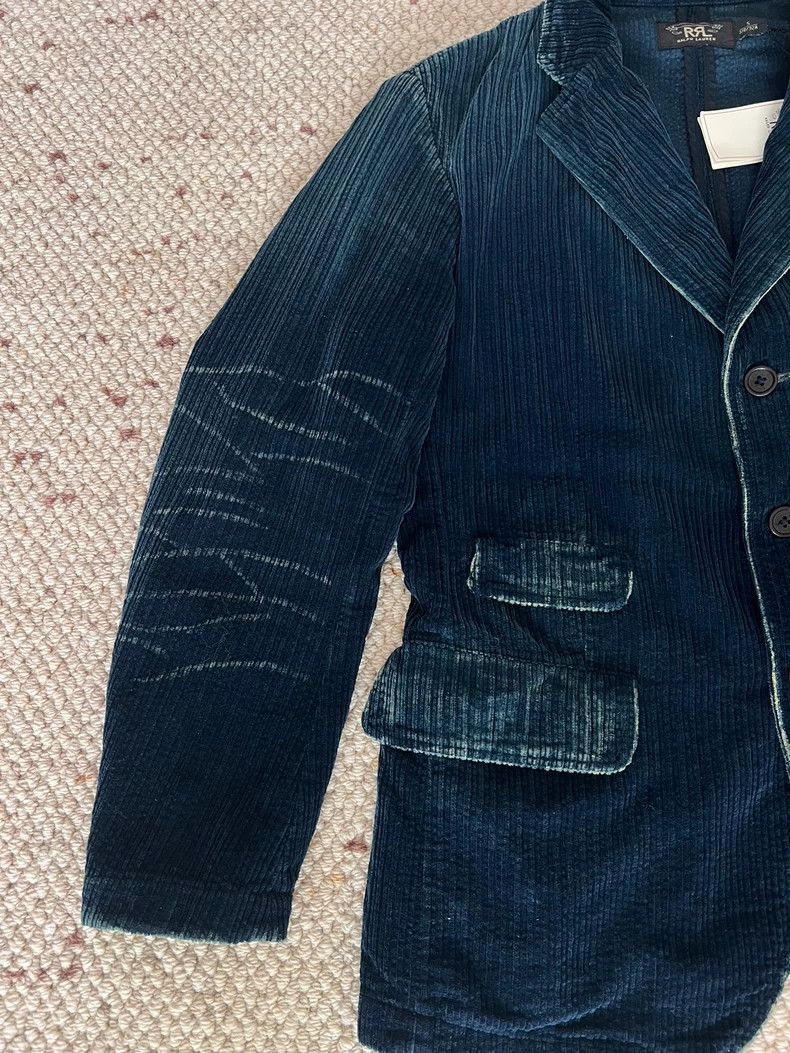 RRL Ralph Lauren RRL Ralph Lauren Old vintage blue dyed distressed corduroy Size US S / EU 44-46 / 1 - 5 Thumbnail