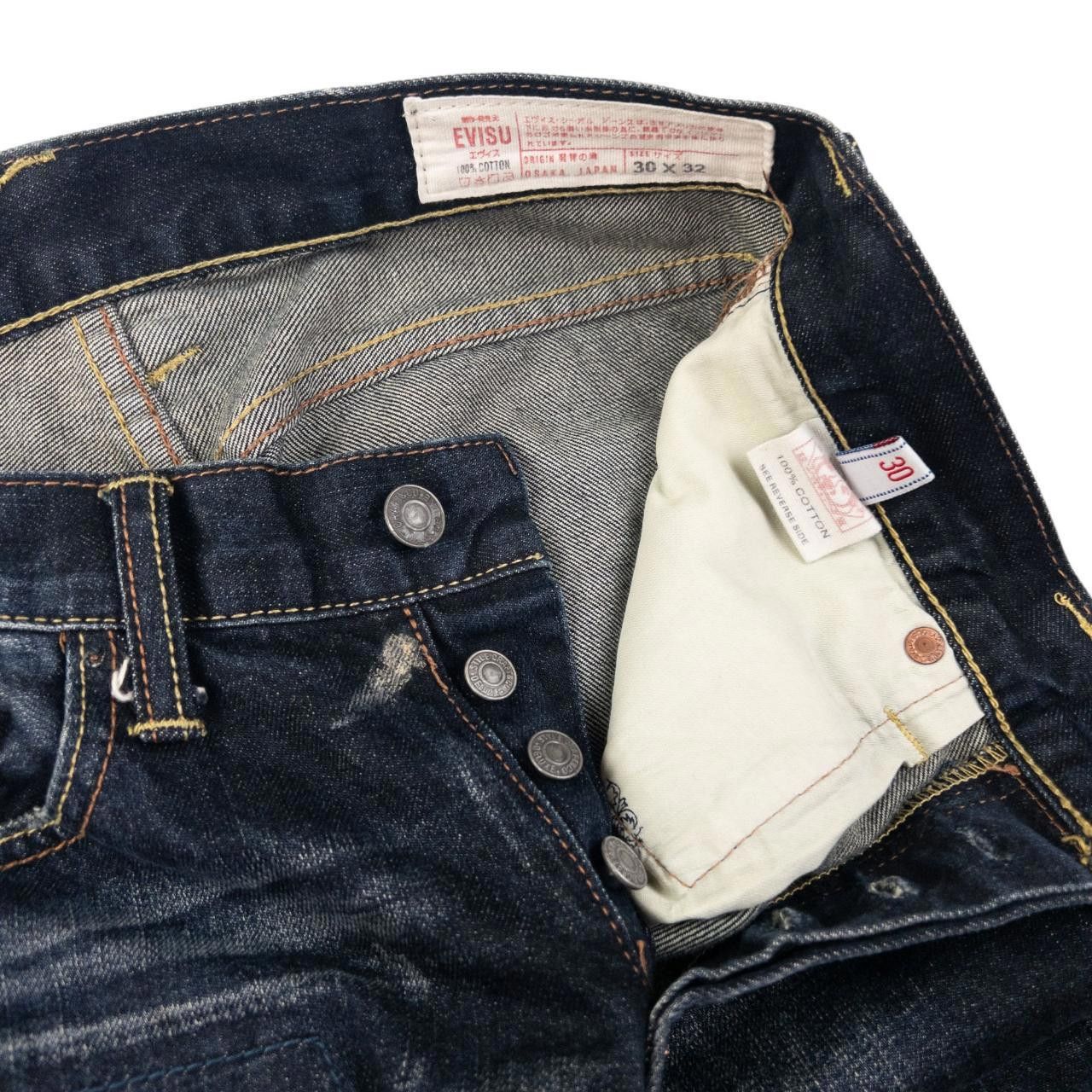 Evisu Vintage Evisu Double Gull Japanese Denim Jeans Size W30 Size US 29 - 5 Thumbnail